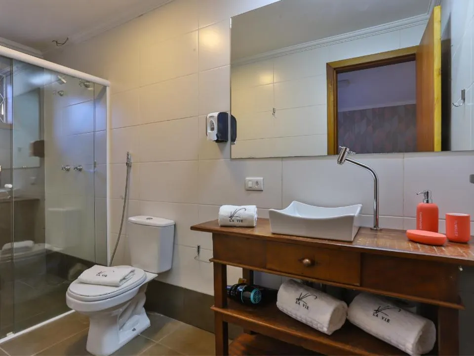 Bathroom in Caminho das Pedras Pousada de Charme