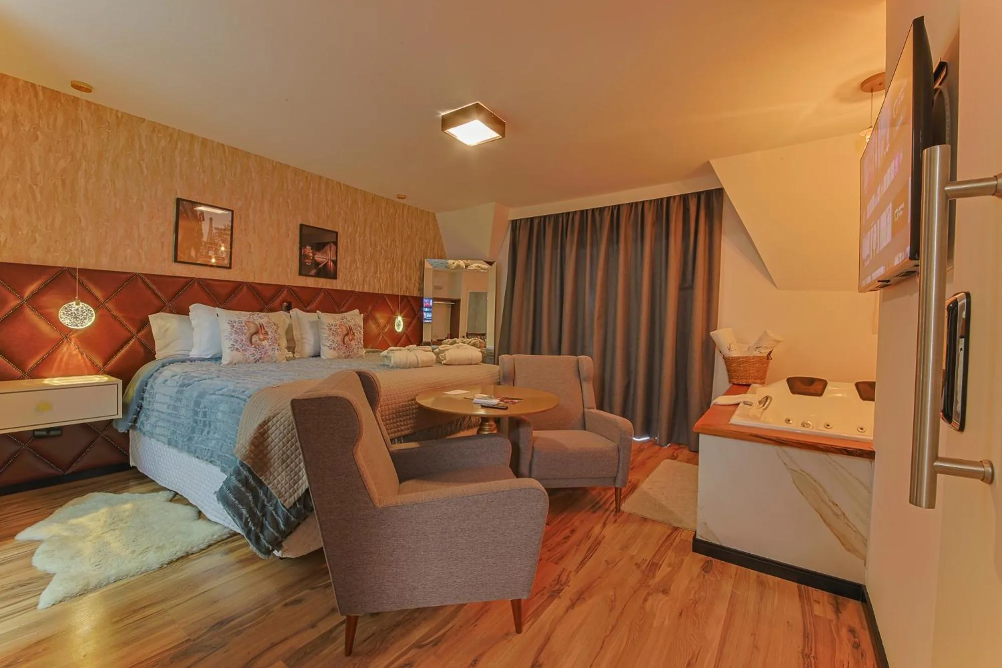 Bed in Caminho das Pedras Pousada de Charme