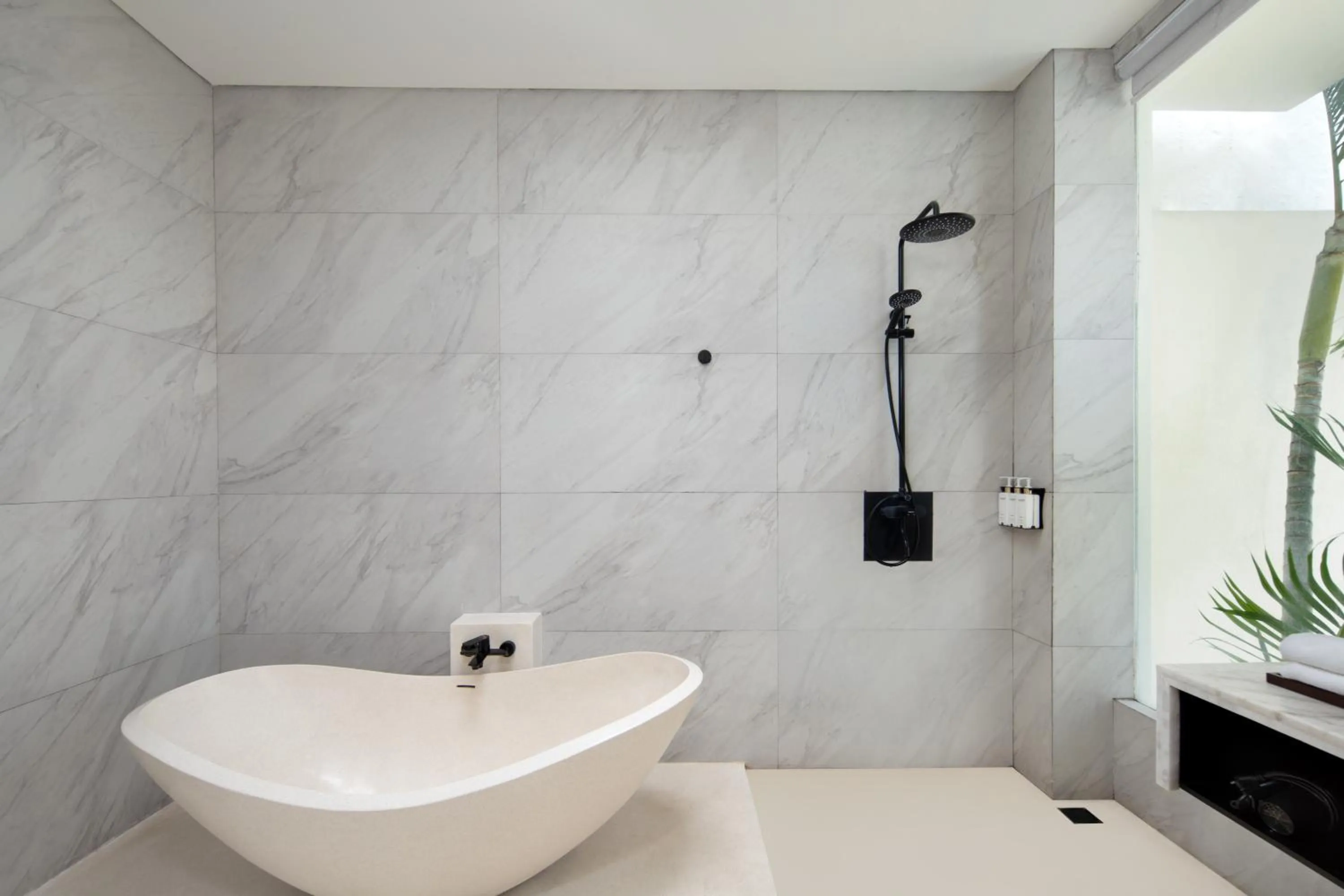 Shower in The Grand Daha Luxury Villas