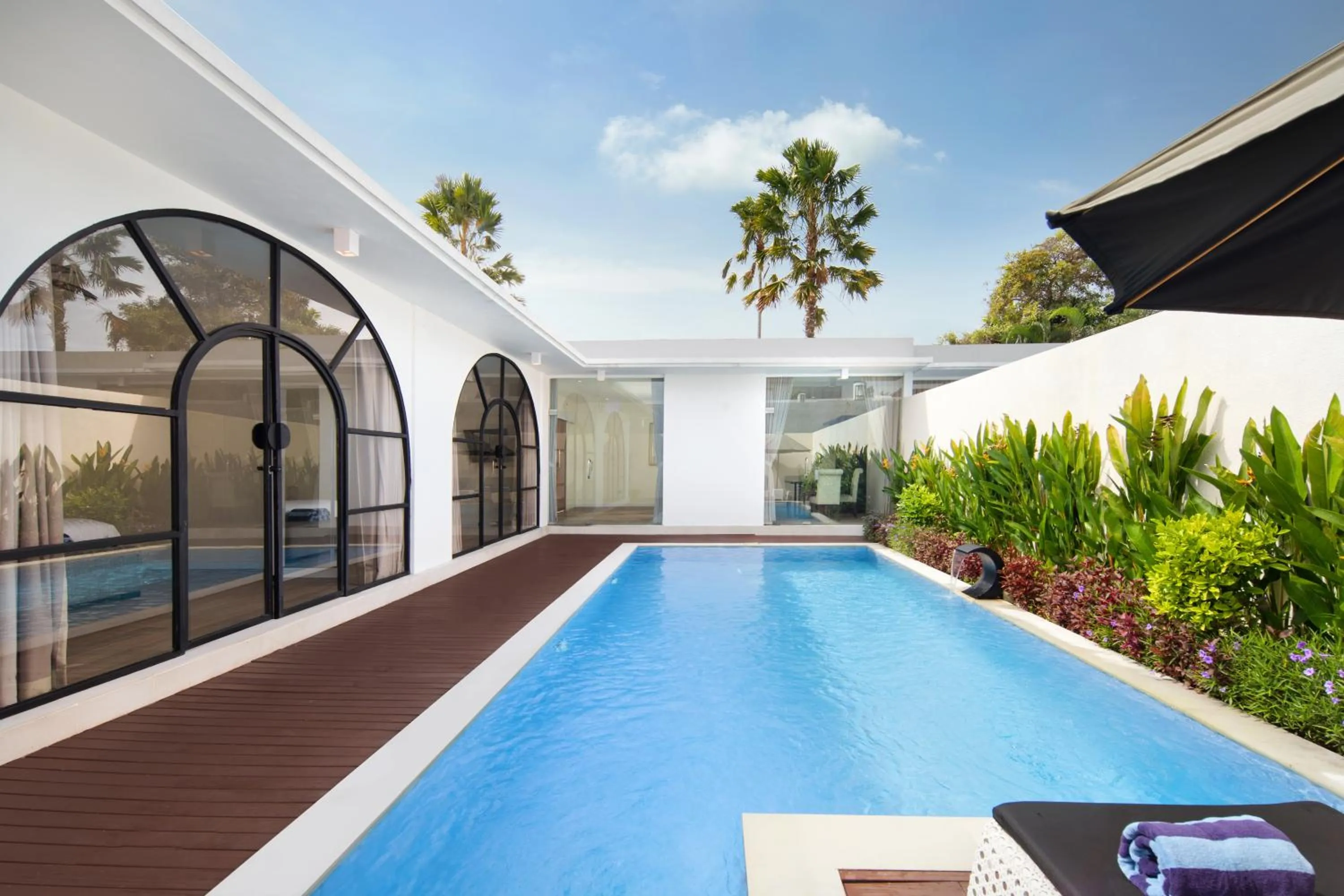 Swimming pool in The Grand Daha Luxury Villas