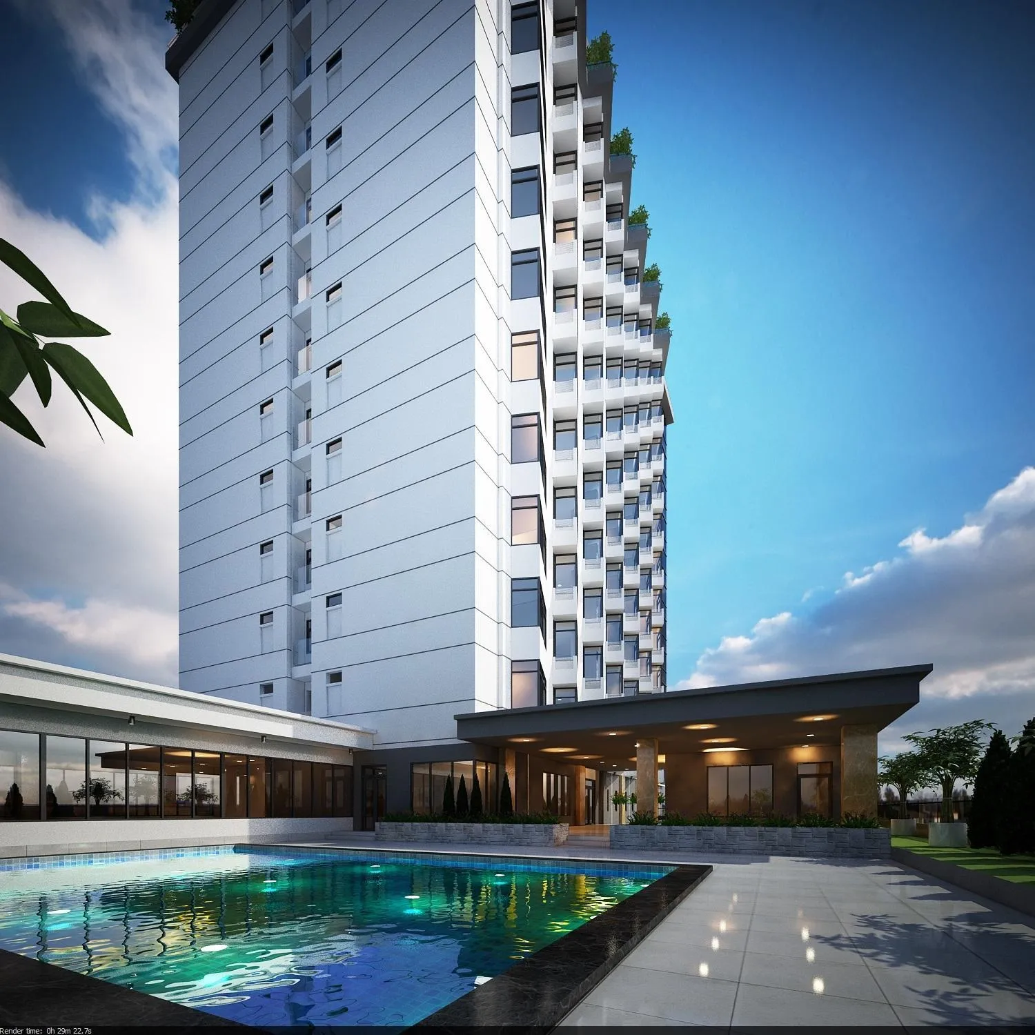 Property building in Eagle Hotel