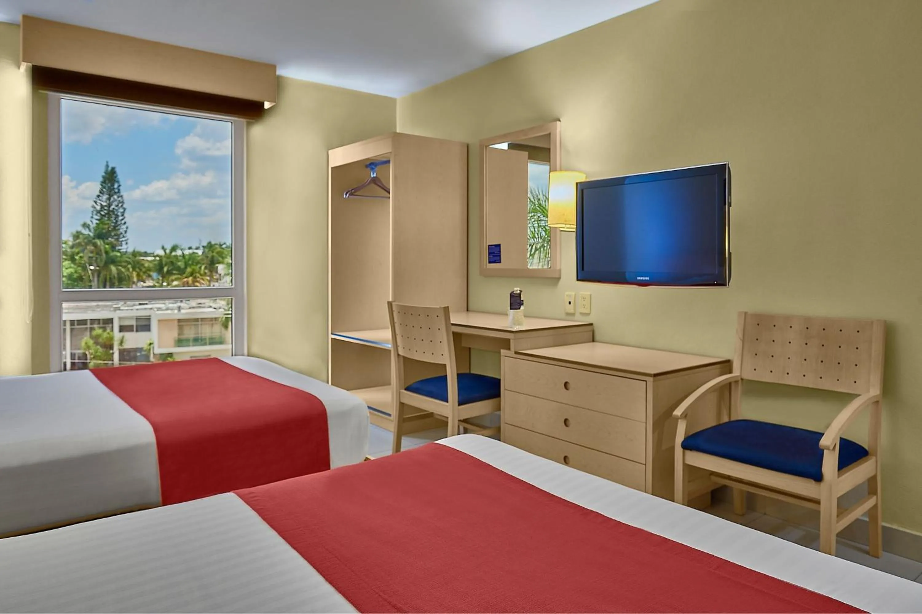 Bedroom, Bed in City Express by Marriott Campeche