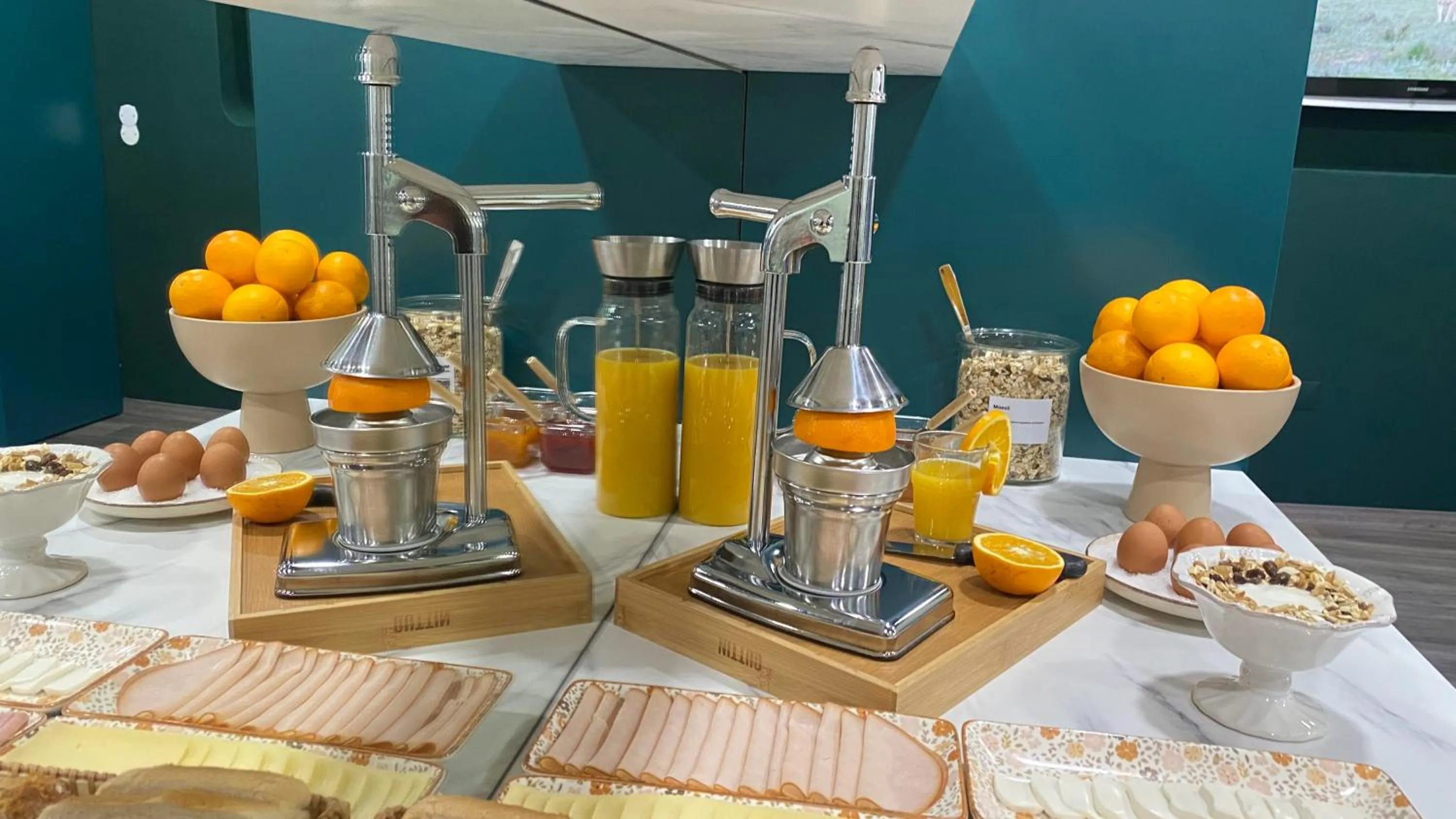 Breakfast in Hotel Santiago Vagos