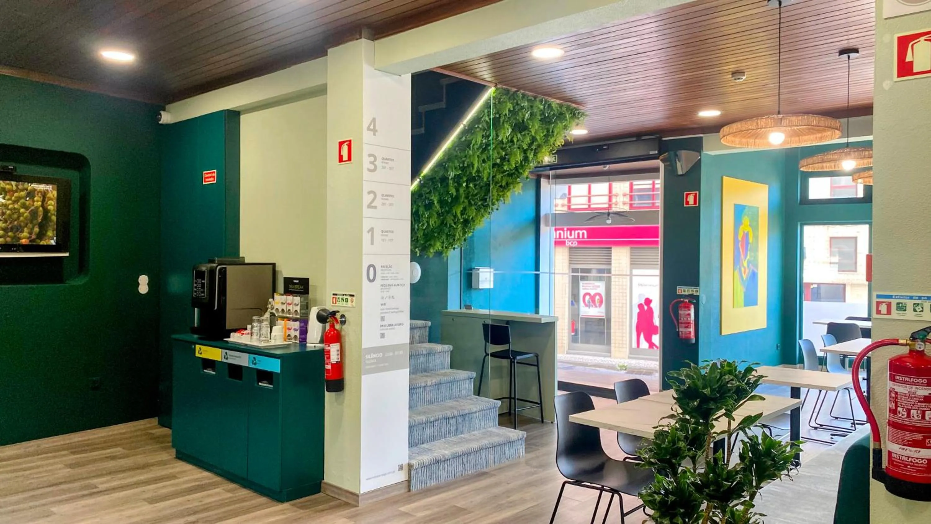 Dining area in Hotel Santiago Vagos