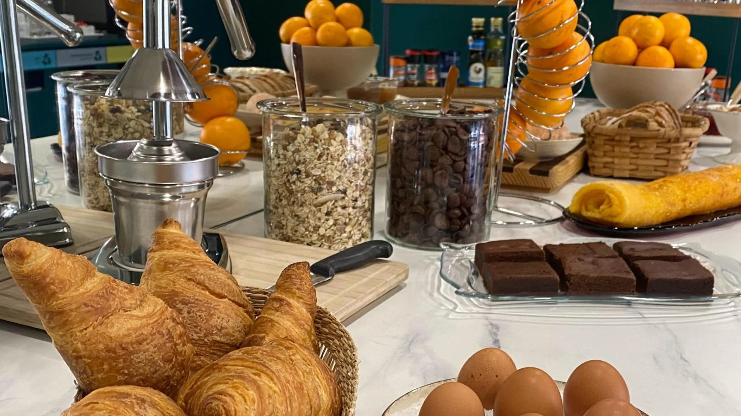 Breakfast in Hotel Santiago Vagos