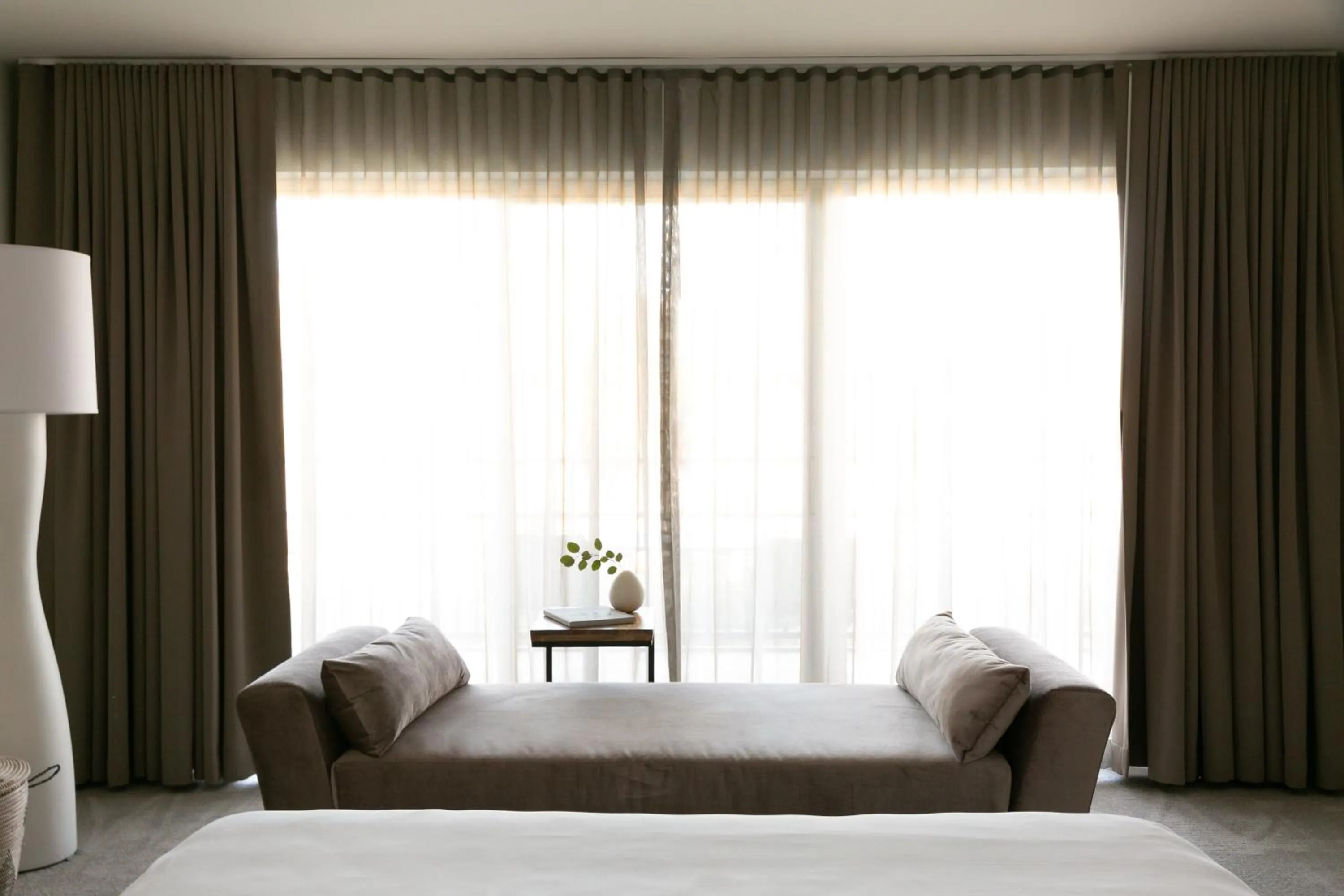 Seating area, Bed in CIVANA Wellness Resort & Spa