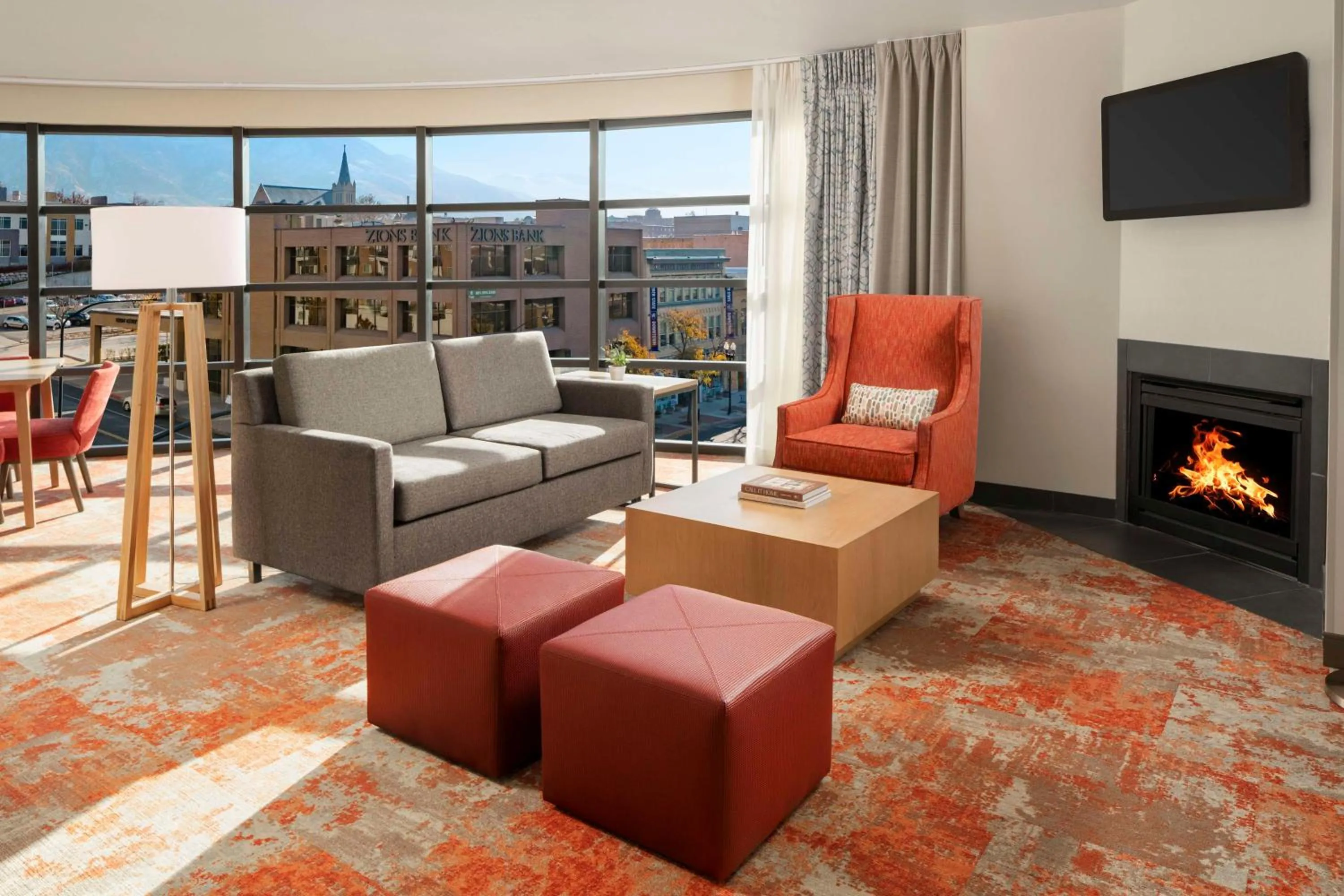 Living room in Hilton Garden Inn Ogden