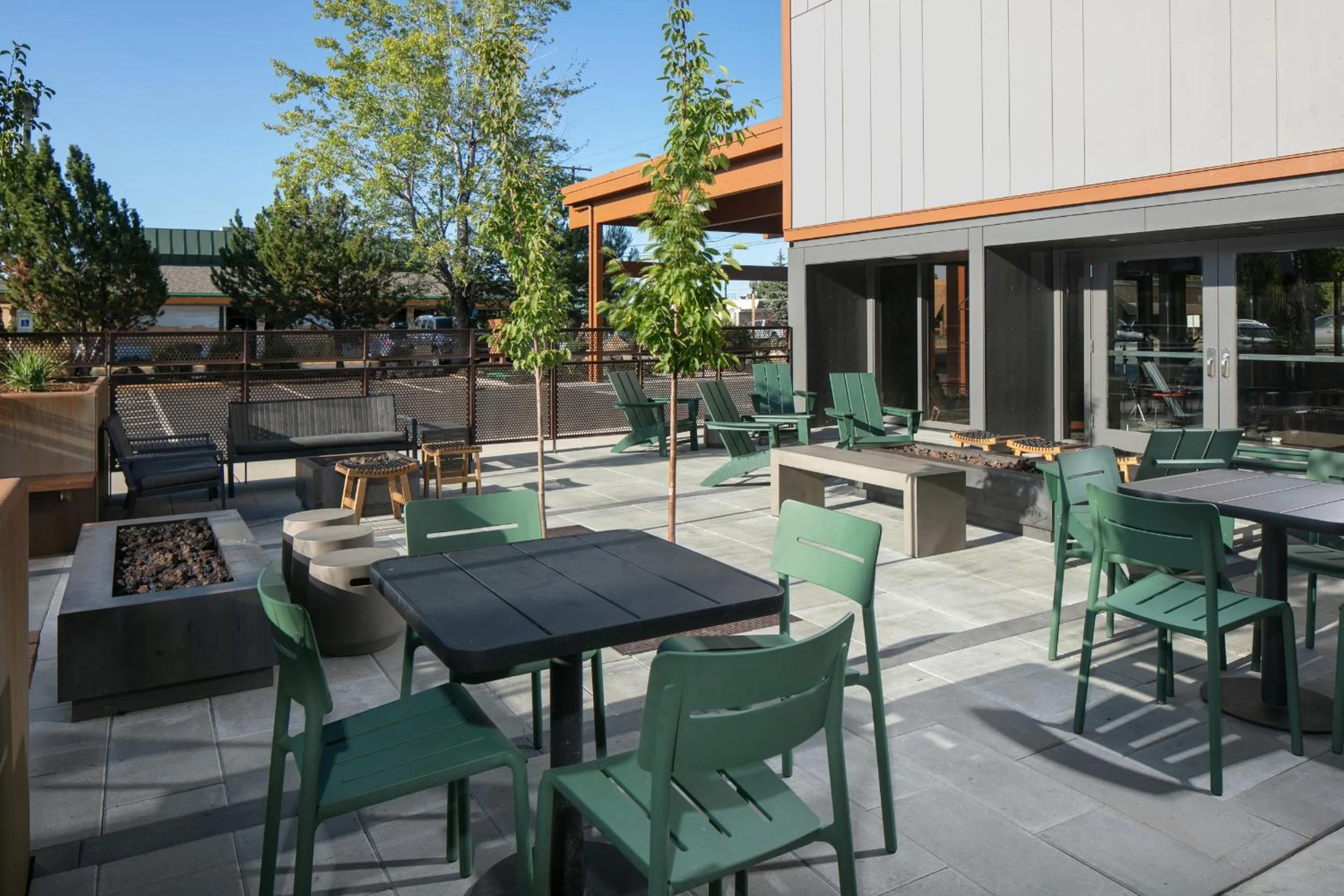 Patio in Waypoint Hotel