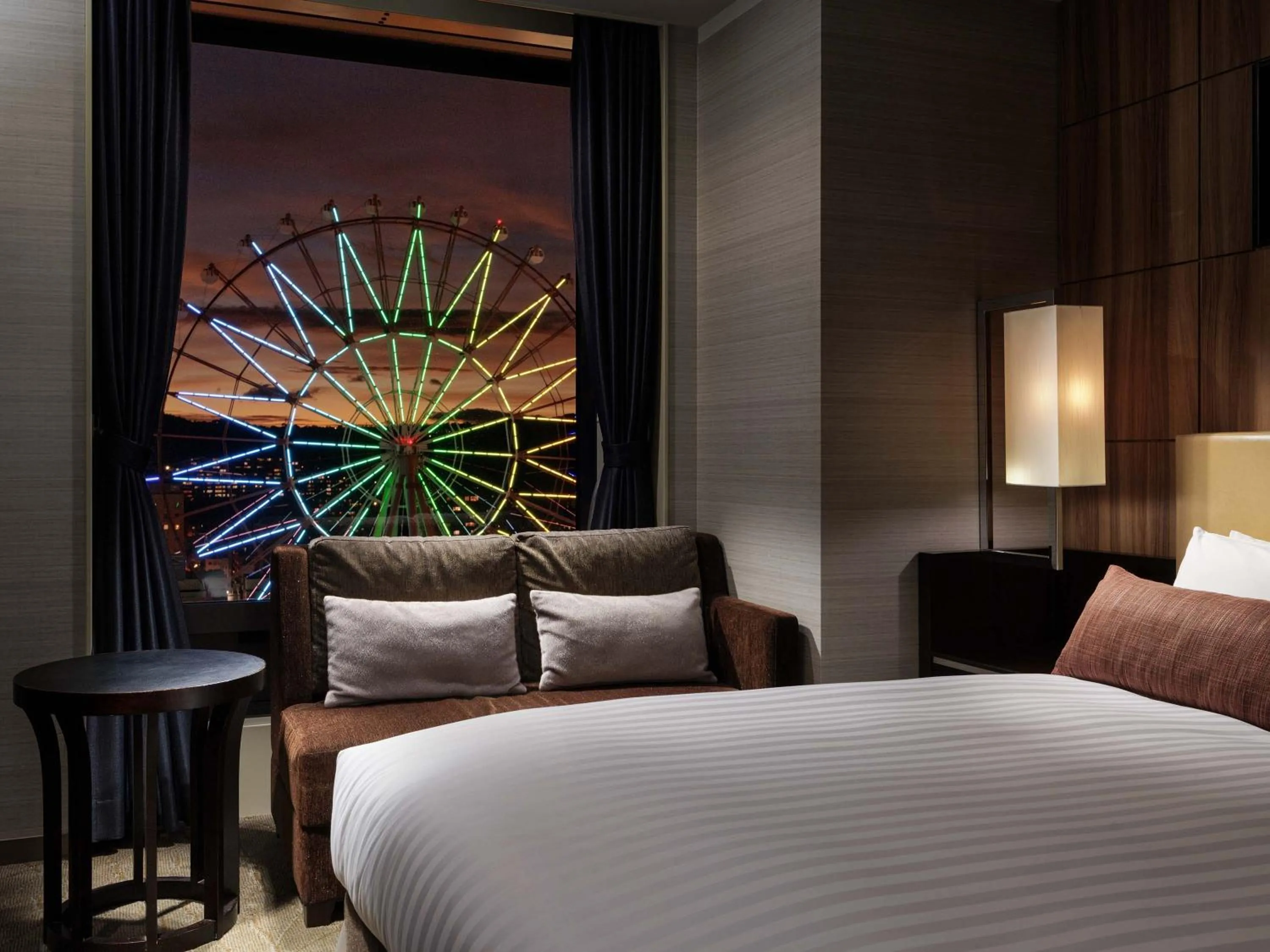 Photo of the whole room, Bed in Solaria Nishitetsu Hotel Kagoshima