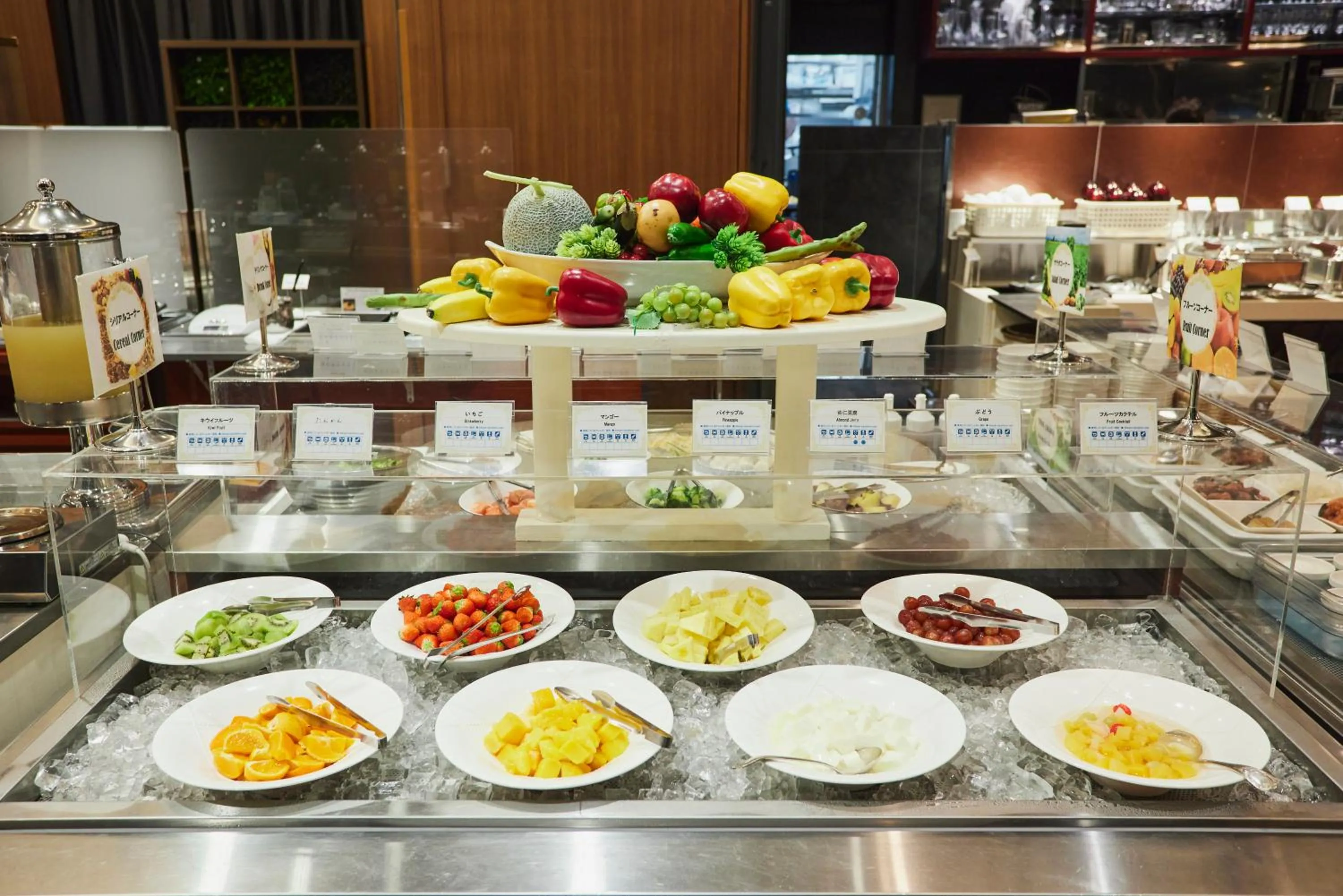 Food and drinks in Solaria Nishitetsu Hotel Kagoshima