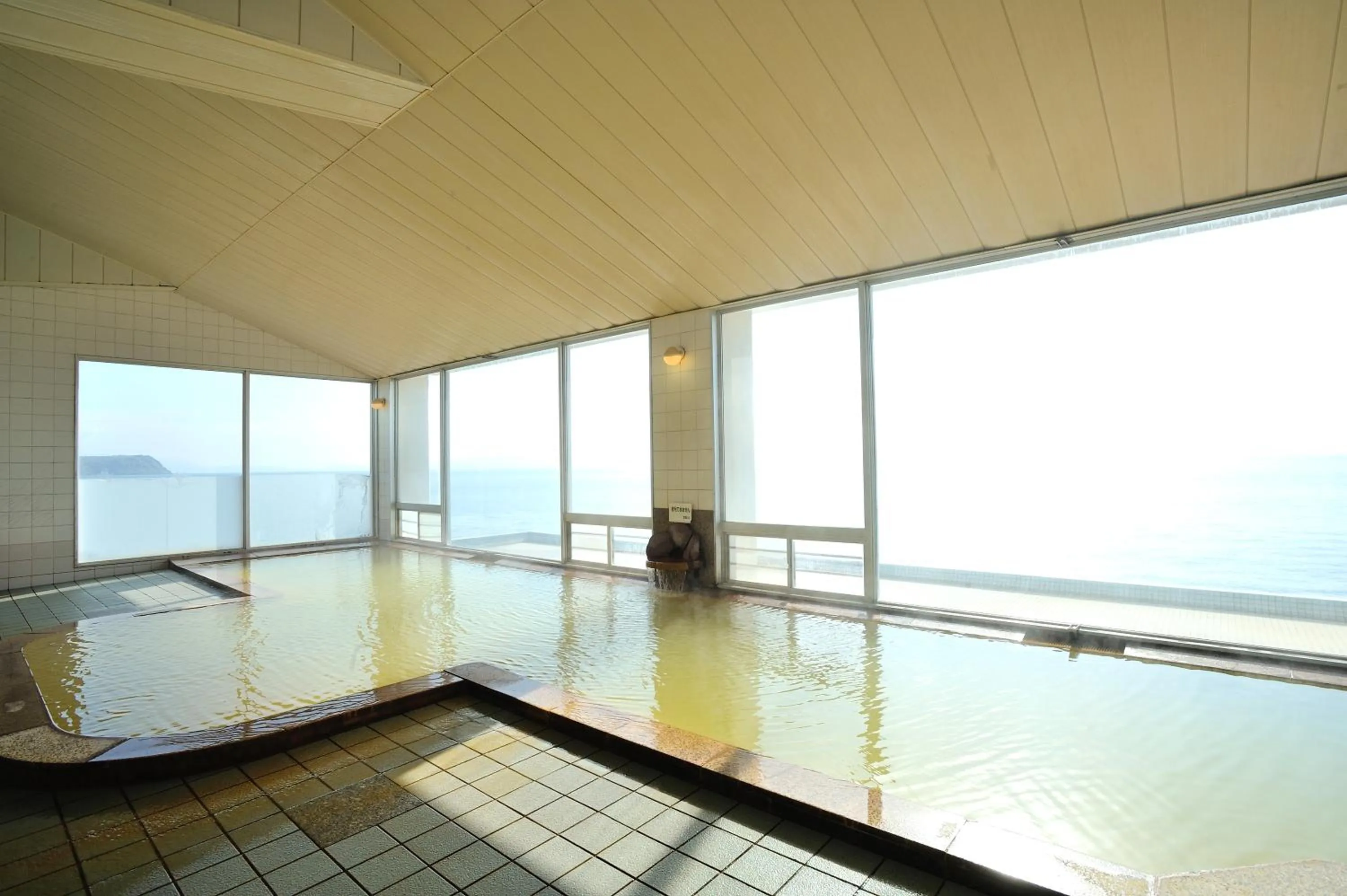 Hot Spring Bath in Ibusuki Seaside Hotel