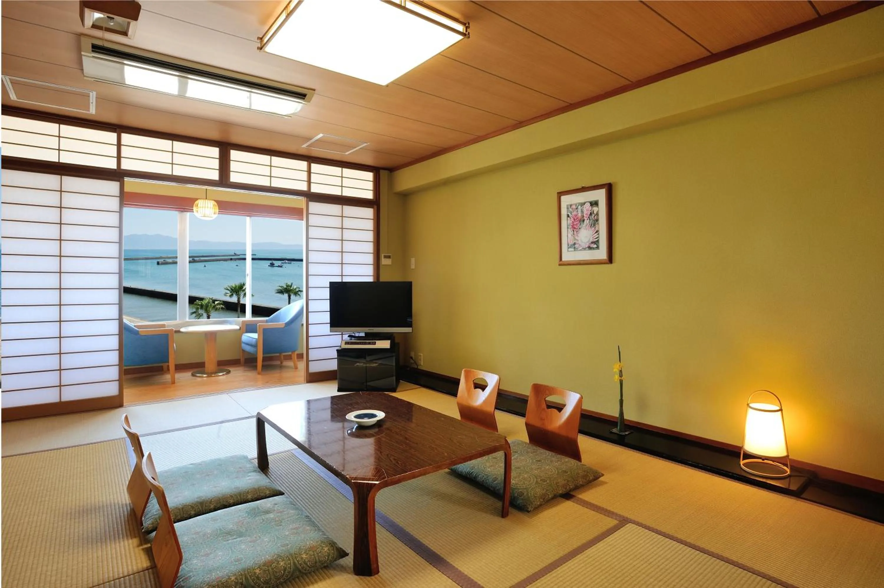 Photo of the whole room in Ibusuki Seaside Hotel