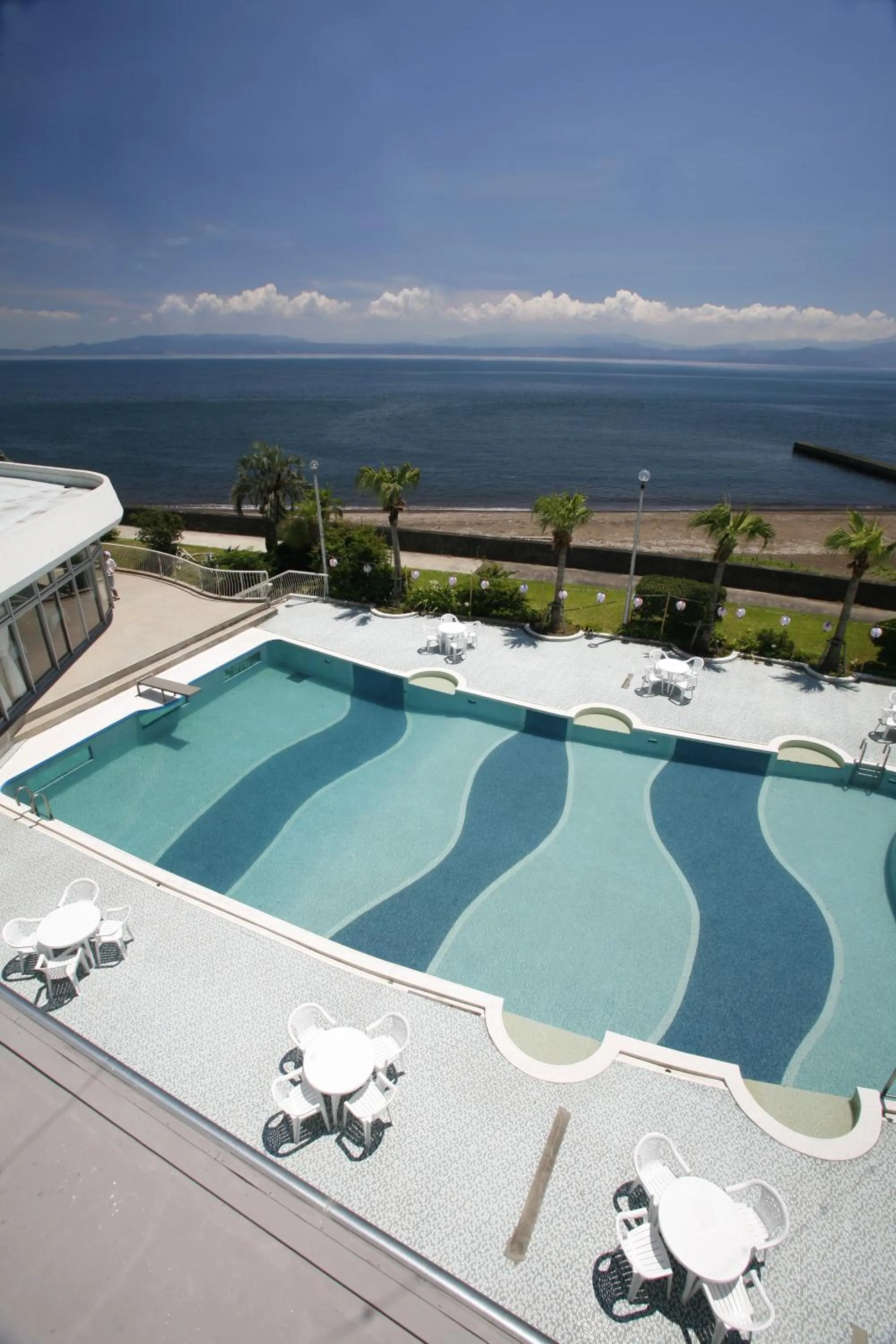 Swimming pool in Ibusuki Seaside Hotel