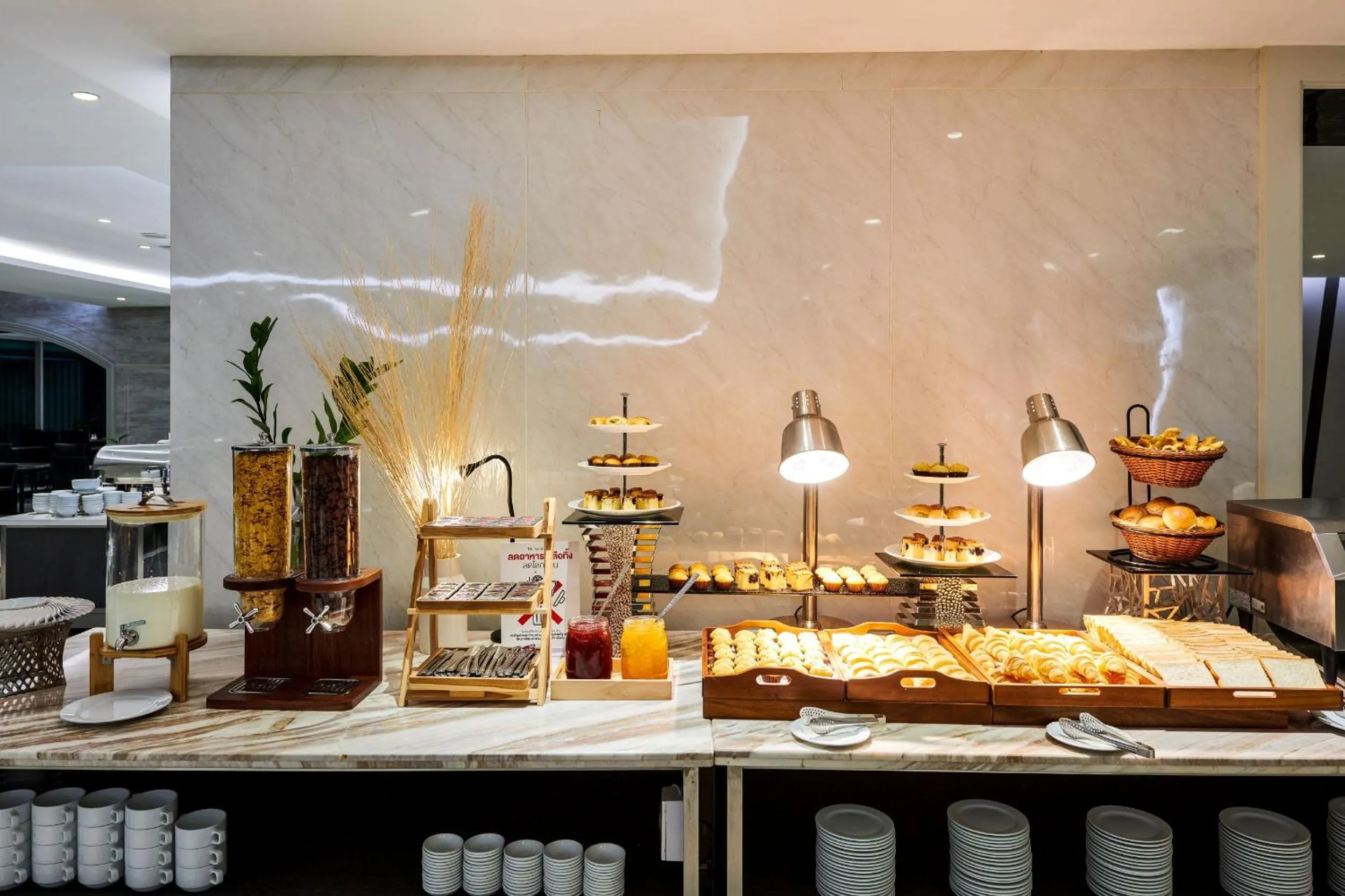 Breakfast in TK Palace Hotel & Convention Bangkok