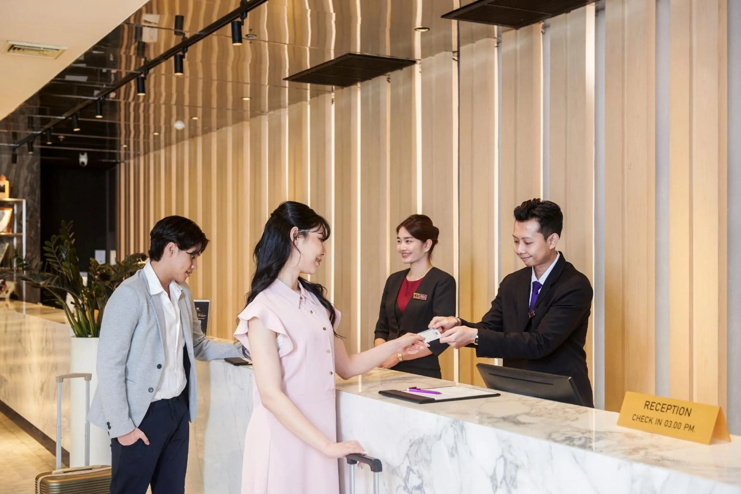 Lobby or reception in TK Palace Hotel & Convention Bangkok