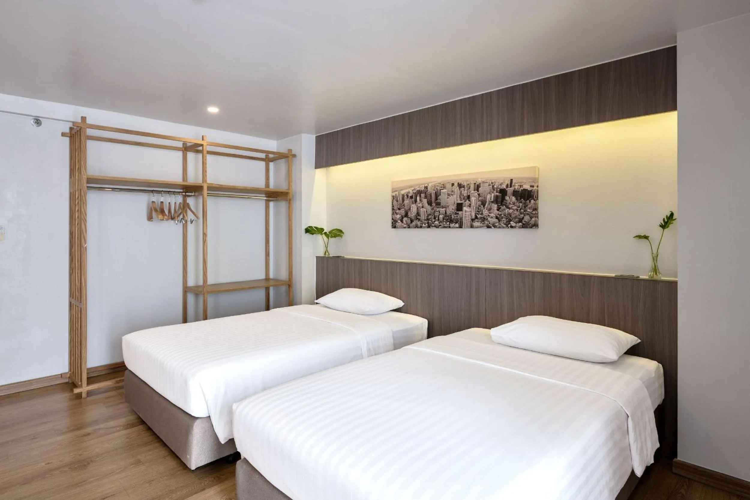 Bed in TK Palace Hotel & Convention Bangkok