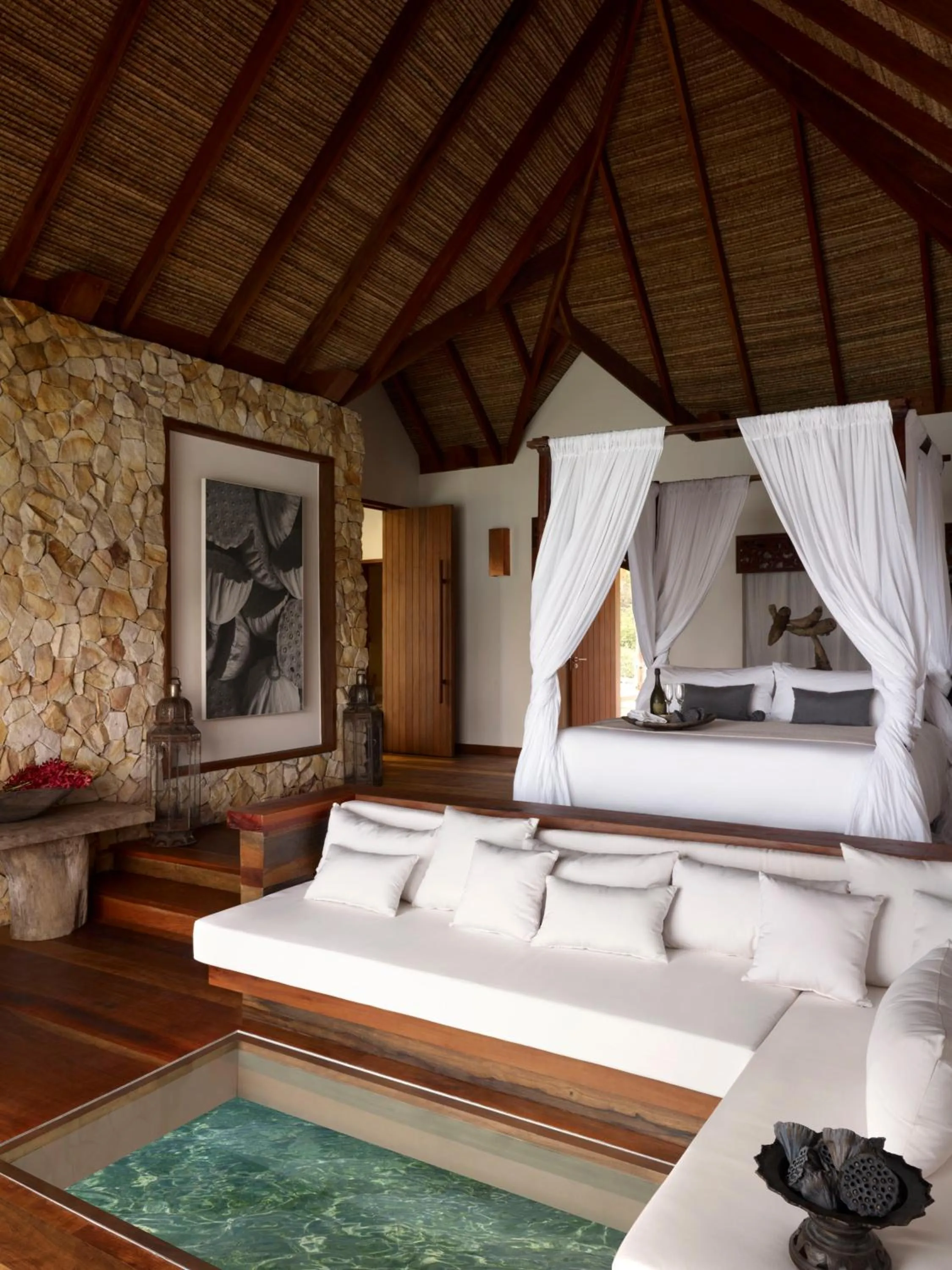 Living room in Song Saa Private Island