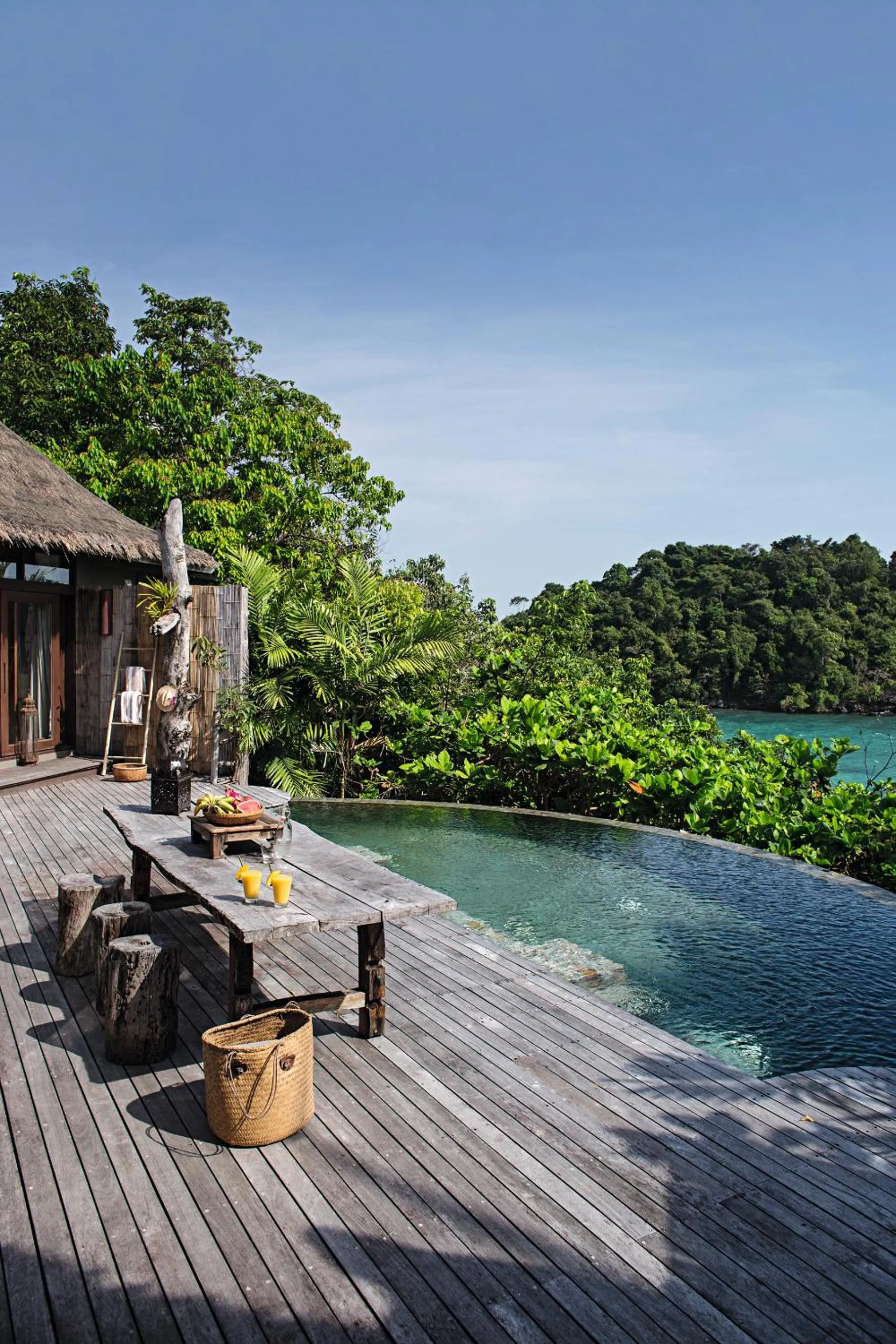 Swimming pool in Song Saa Private Island