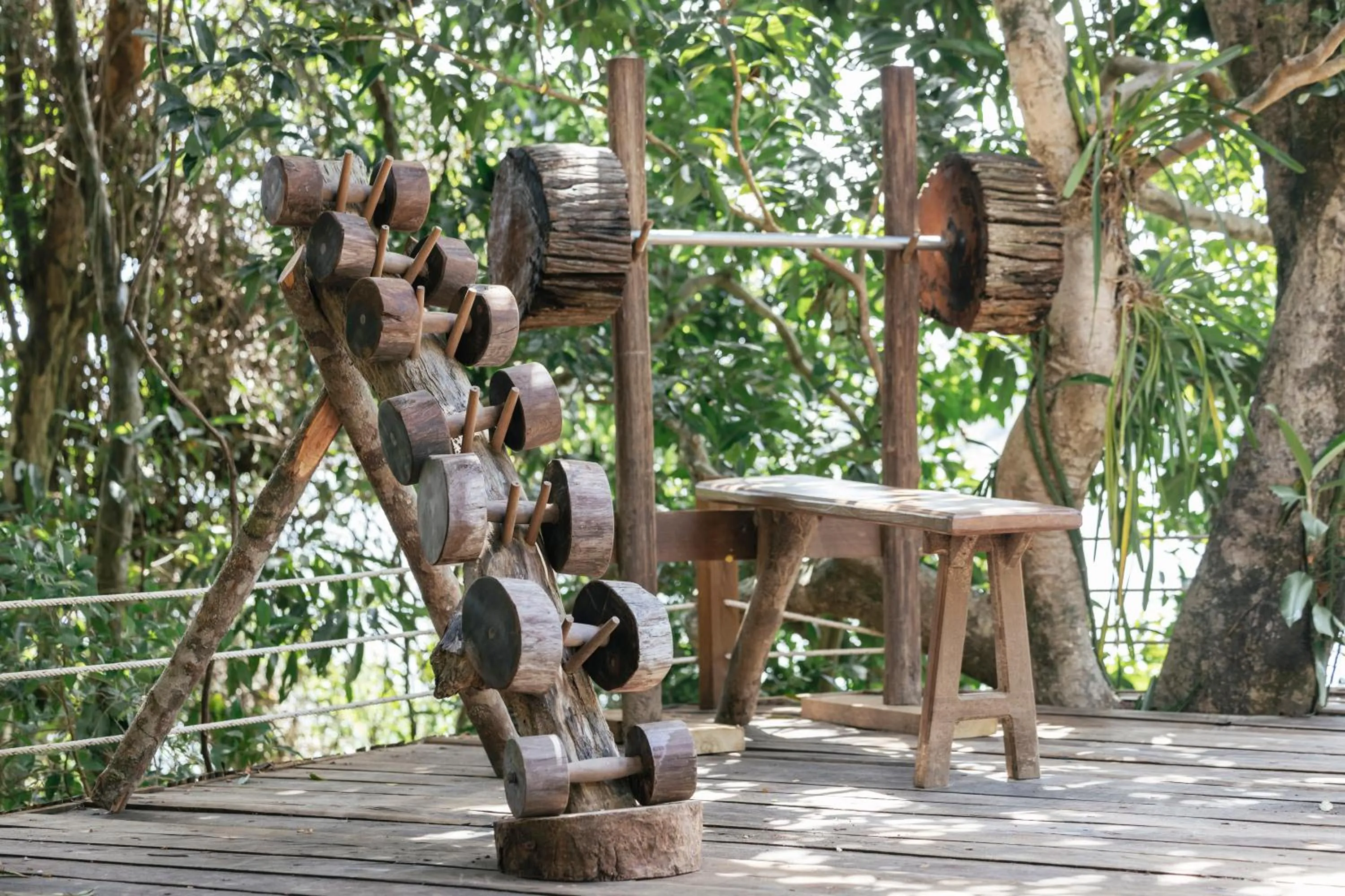 Fitness centre/facilities in Song Saa Private Island