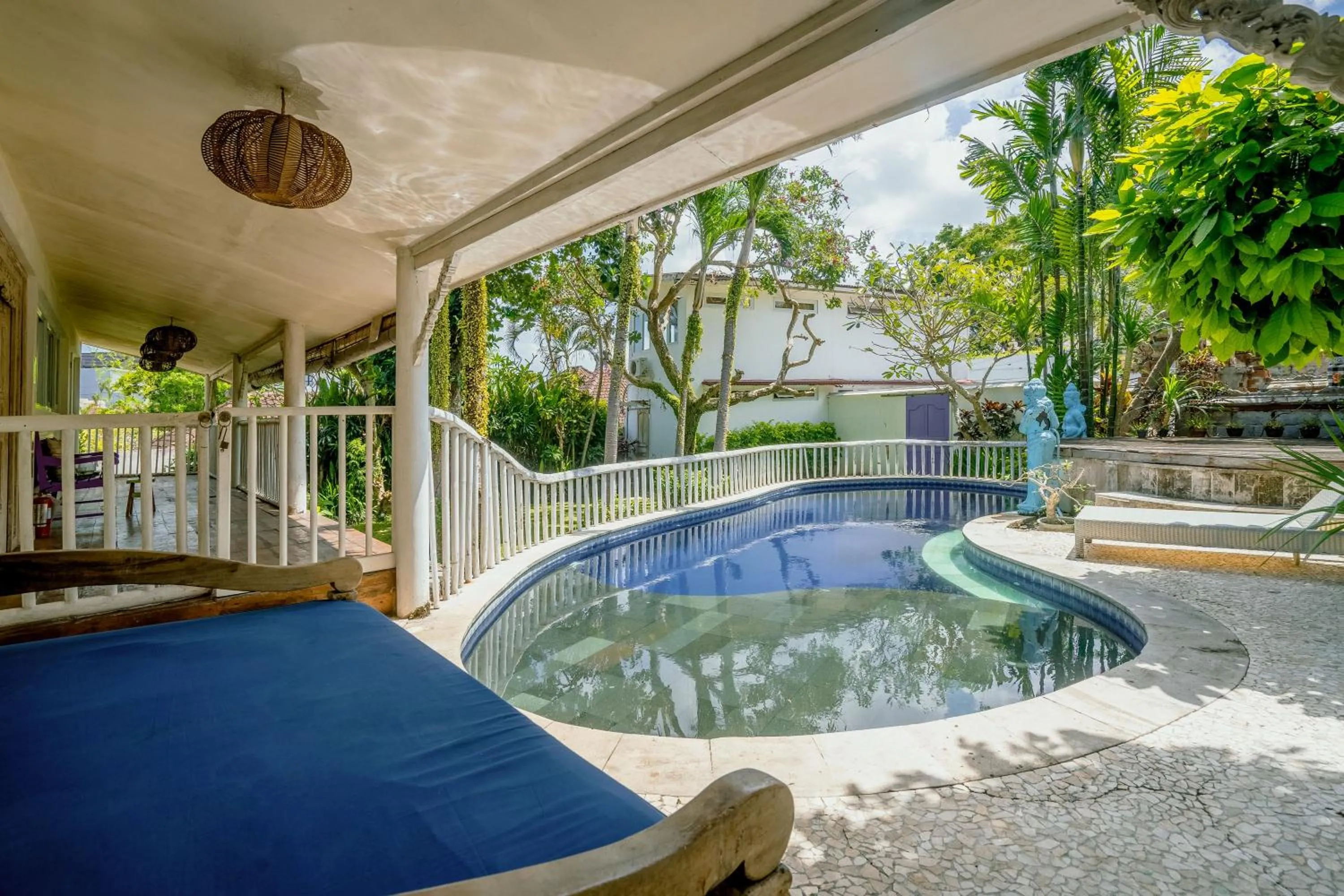 Swimming pool in The Chillhouse Canggu by BVR Bali Holiday Rentals