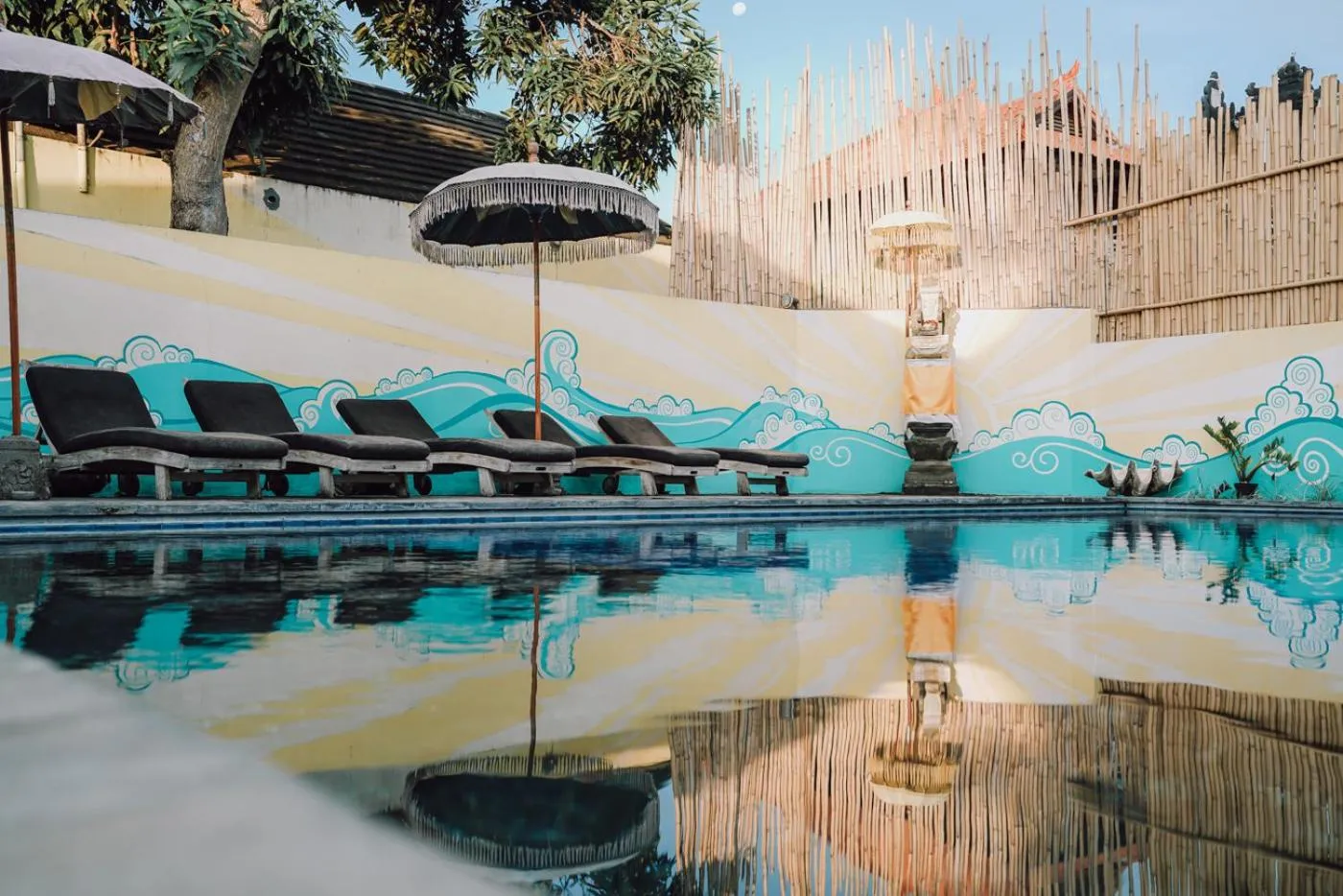 Swimming pool in The Chillhouse Canggu by BVR Bali Holiday Rentals