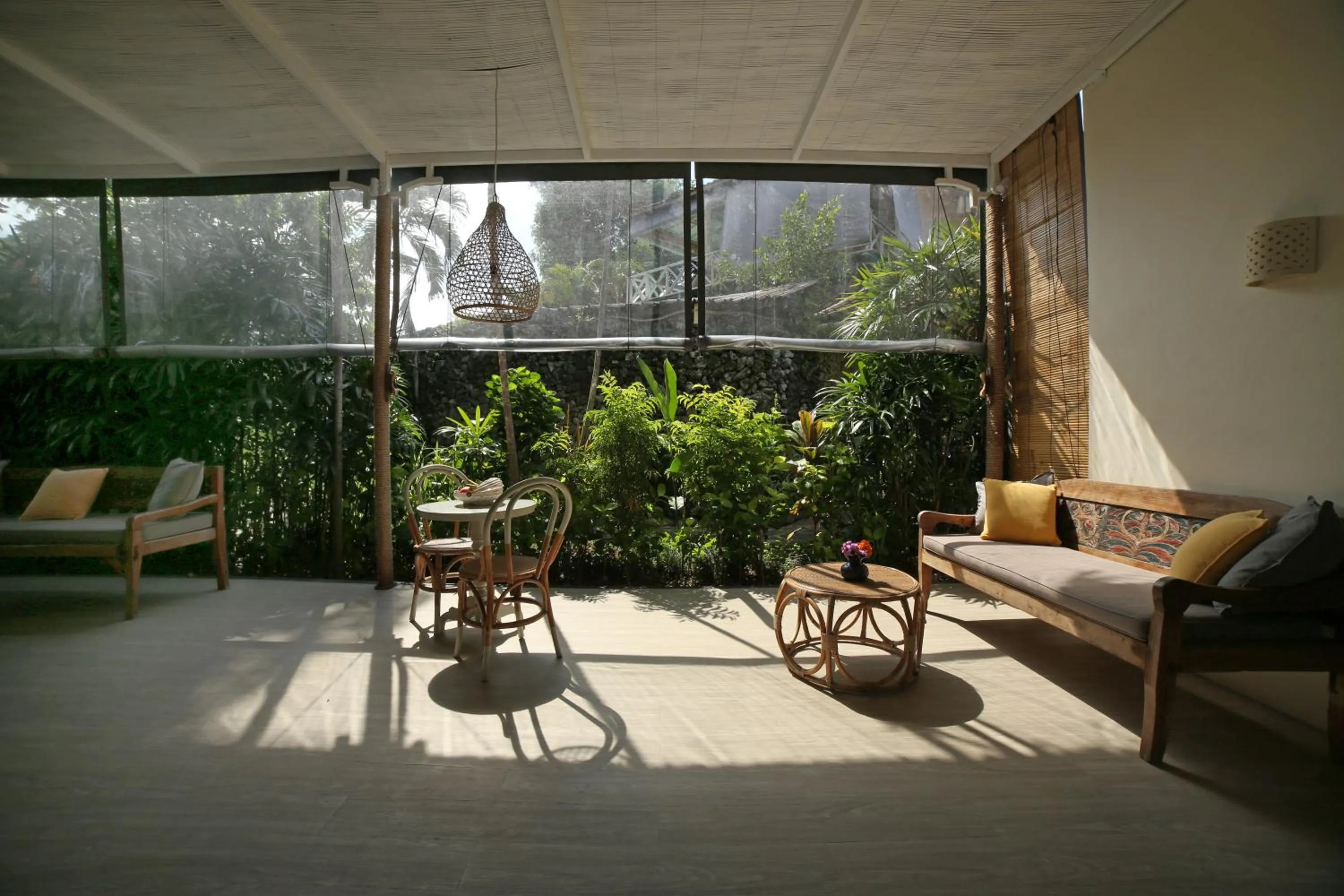 Balcony/Terrace in The Chillhouse Canggu by BVR Bali Holiday Rentals