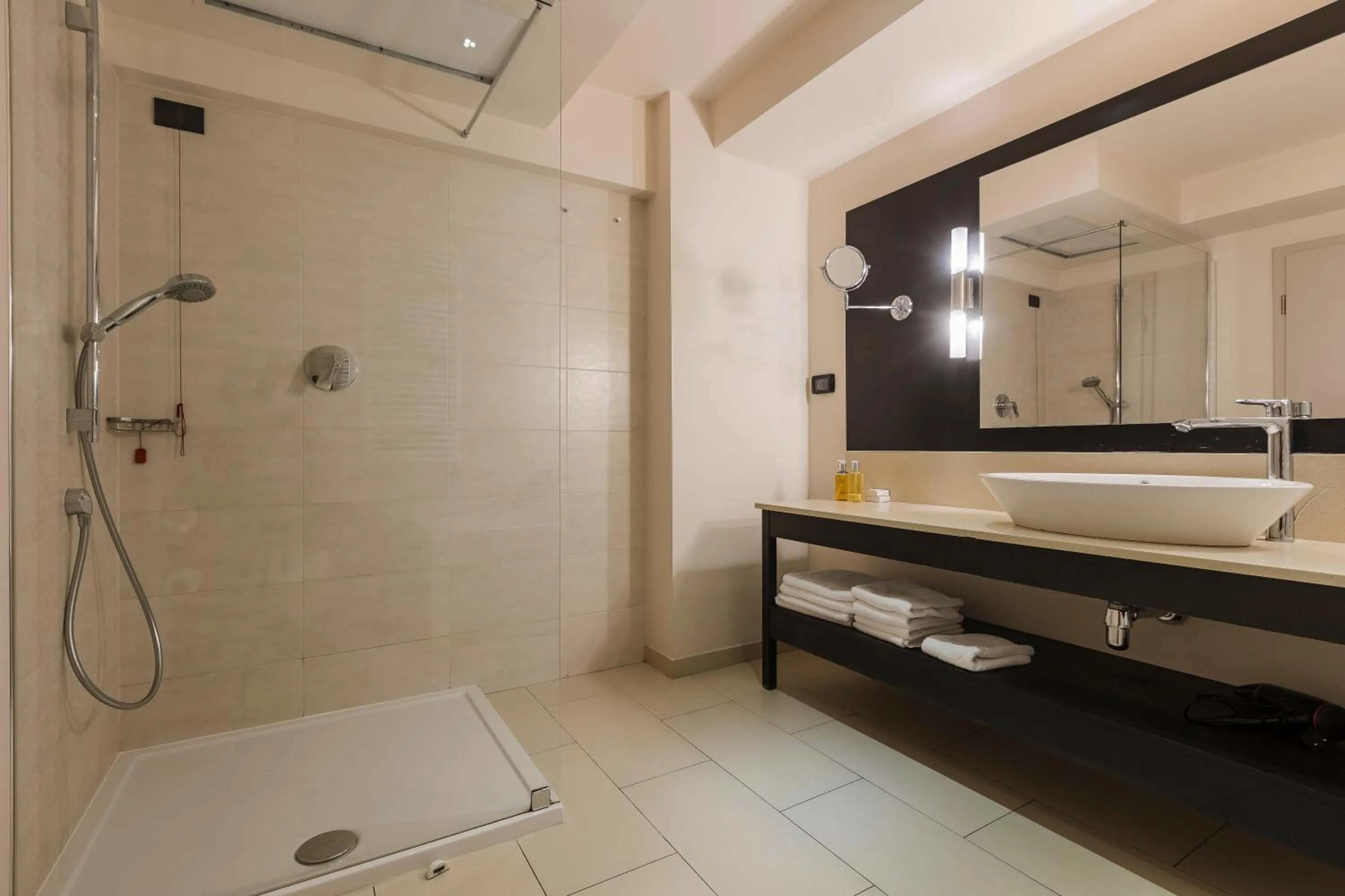 Shower in Hotel Timisoara