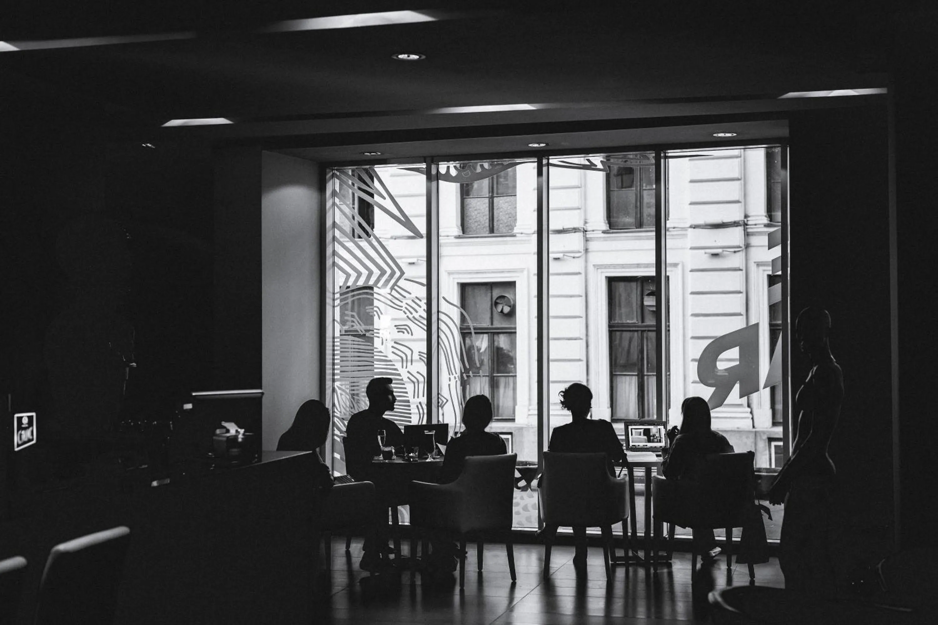 Lobby or reception in Hotel Timisoara
