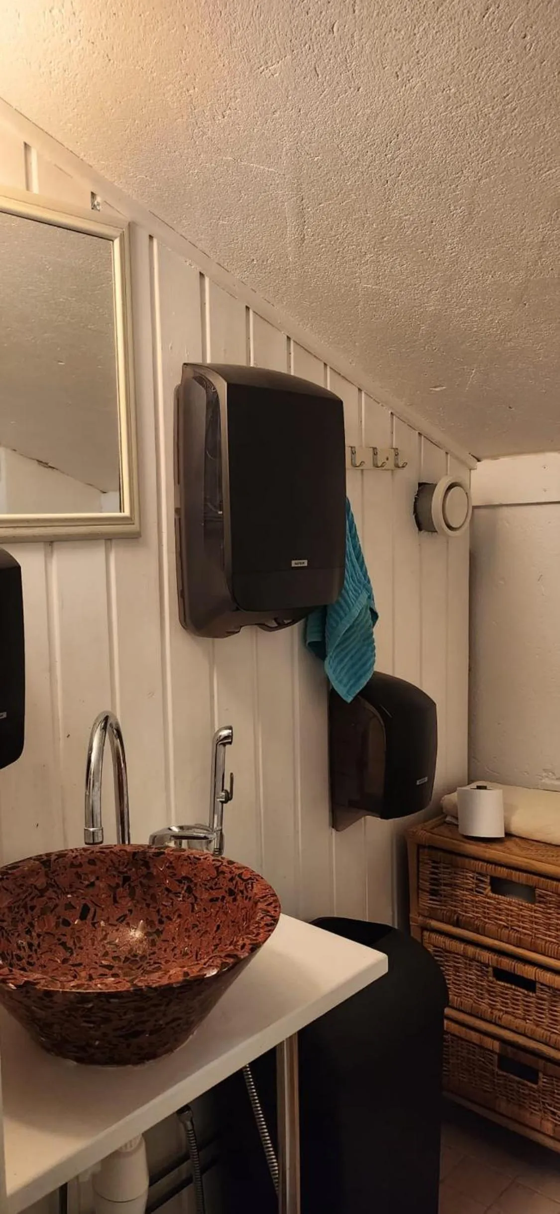 Toilet in Hotel Teltta