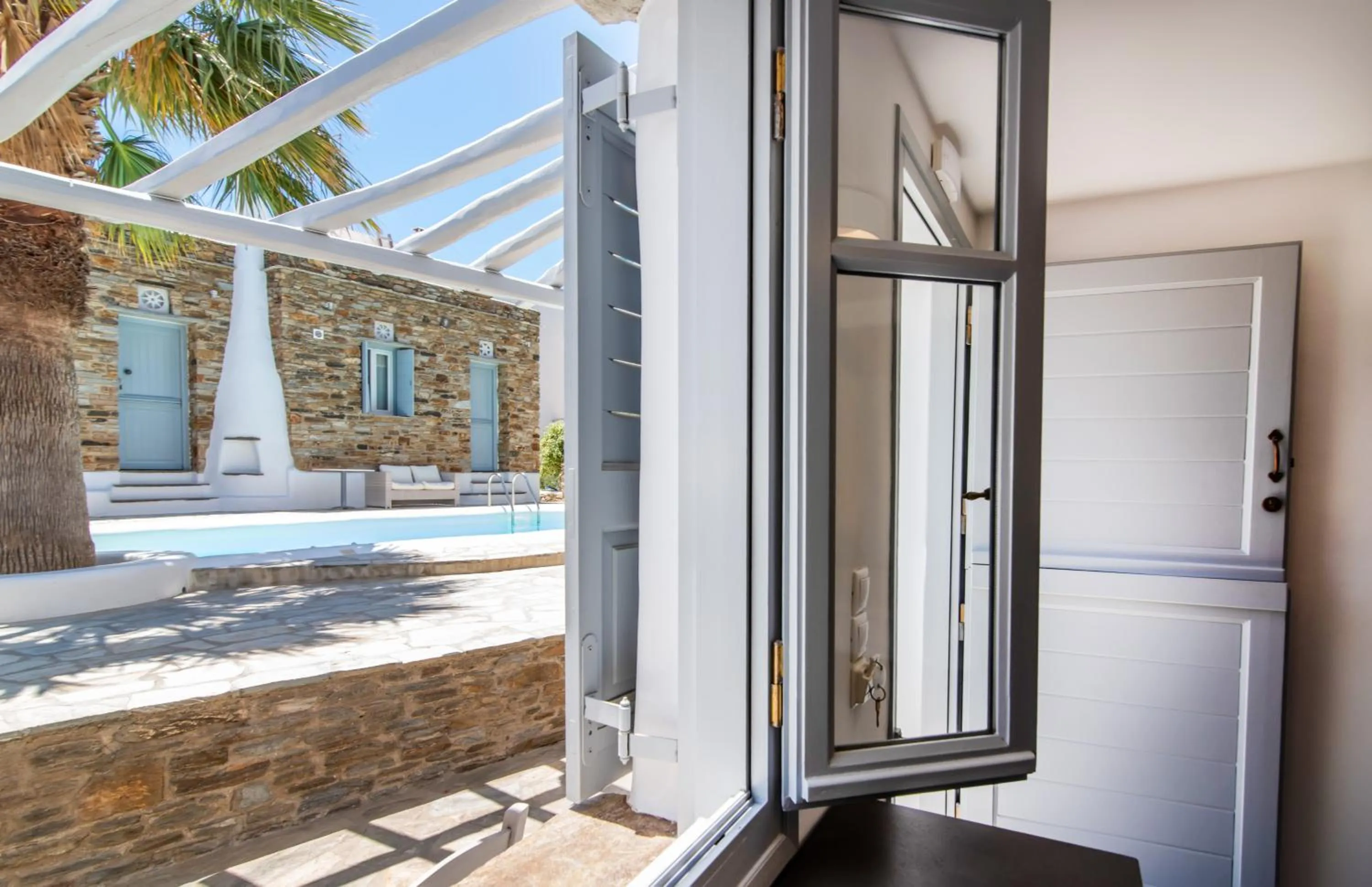 Inner courtyard view in Onar Hotel & Suites