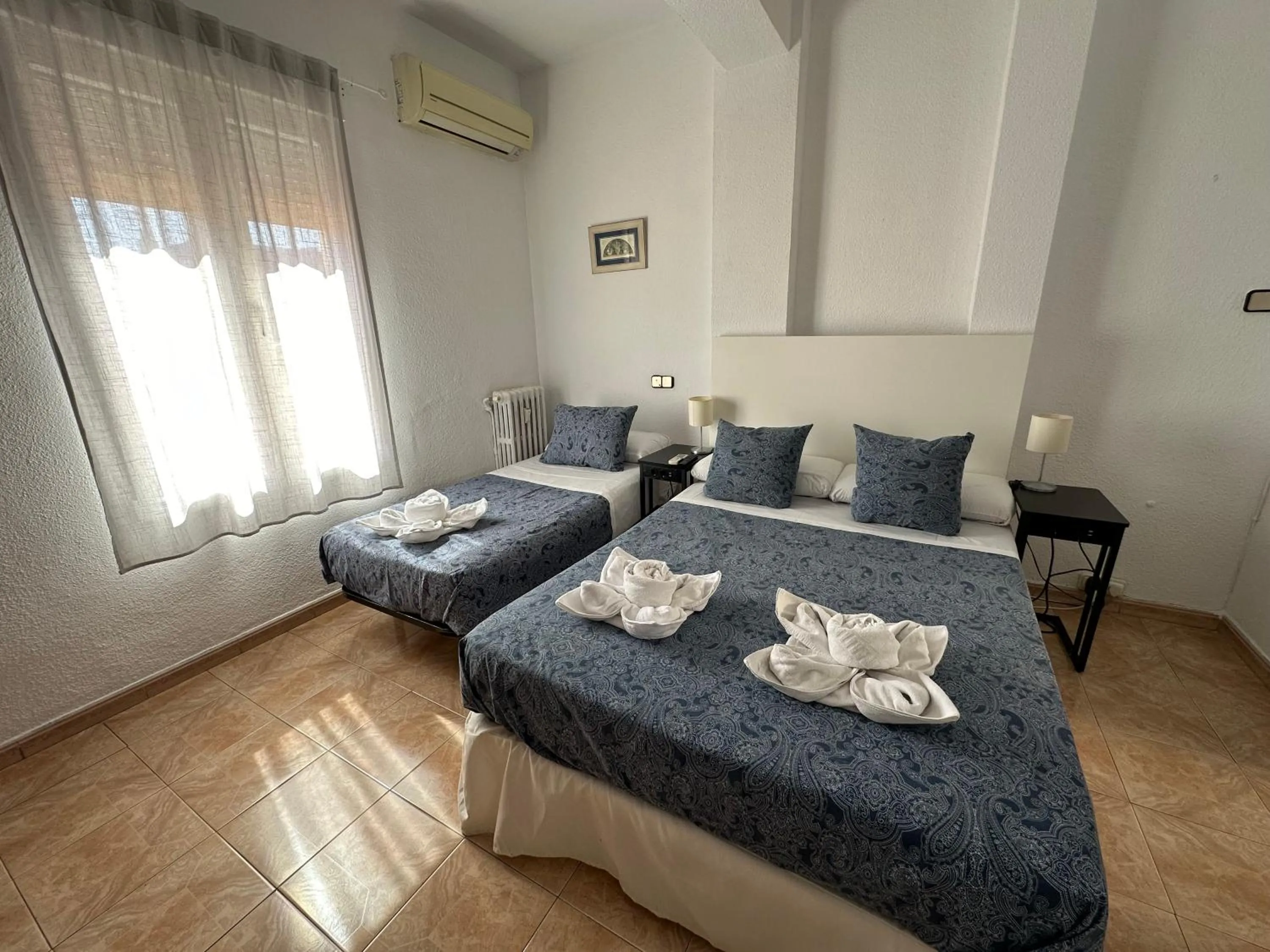 Bed in Hostal Arrate