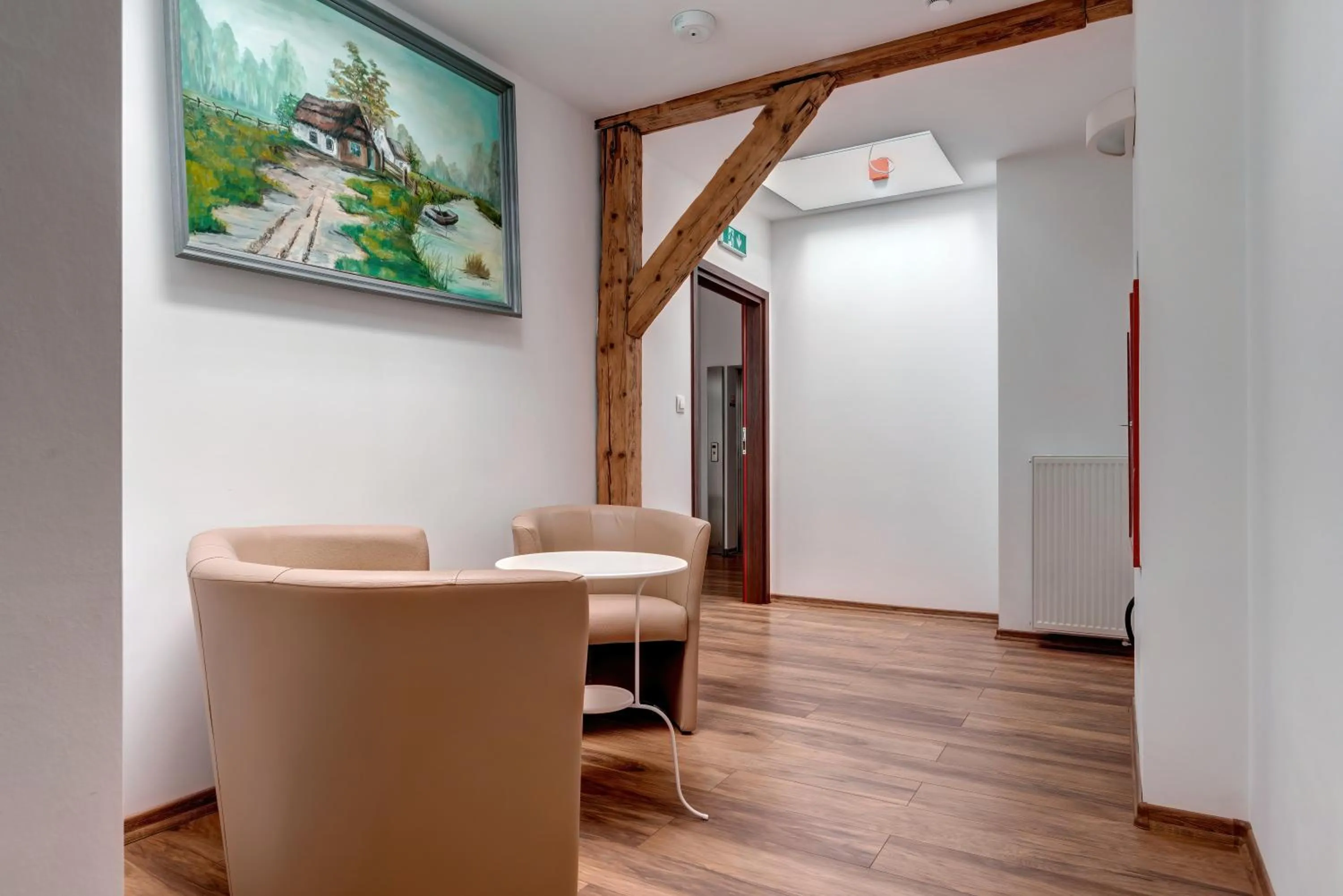 Lobby or reception in Hotel Charlotta