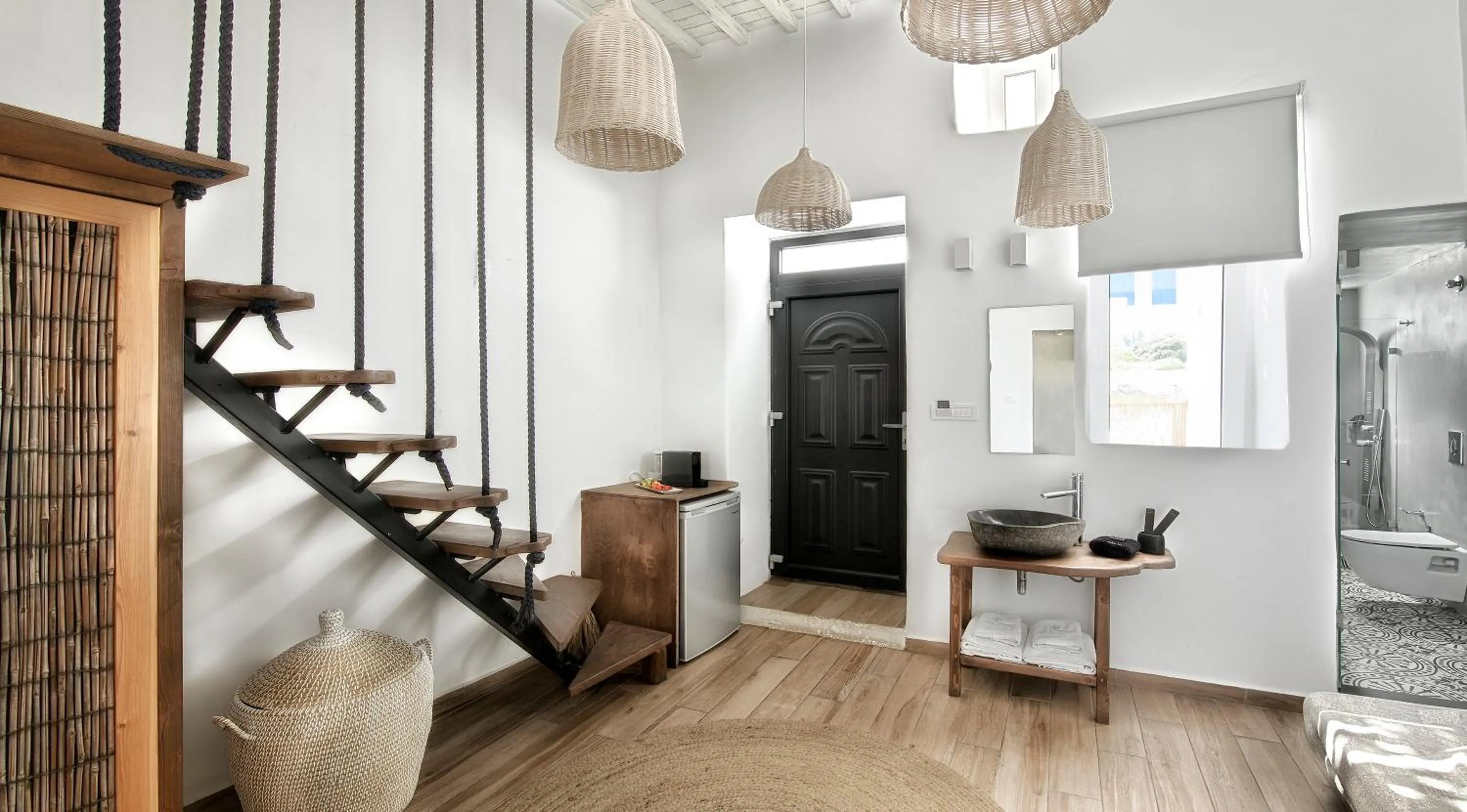 Living room in Little Venice Suites