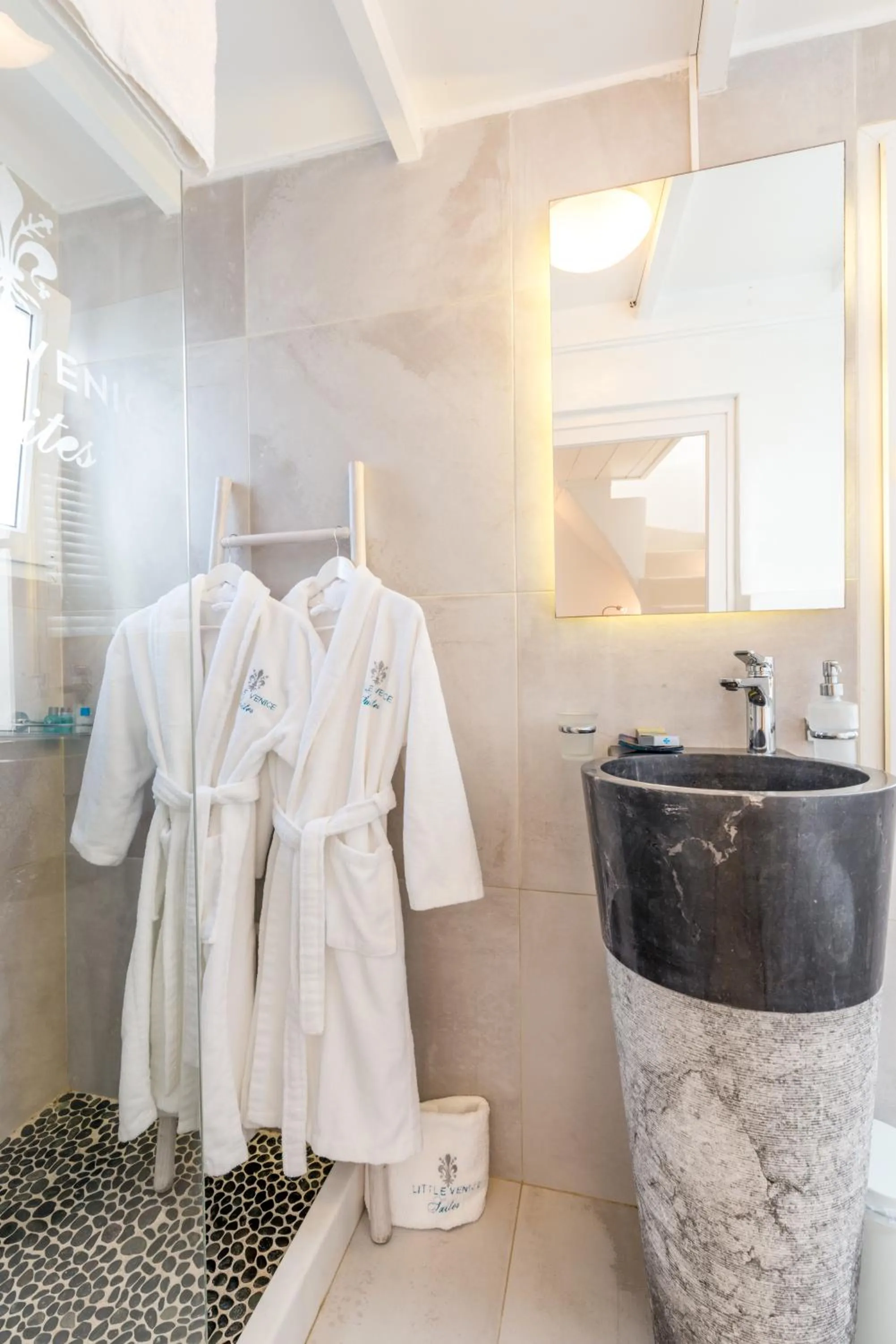 Bathroom in Little Venice Suites