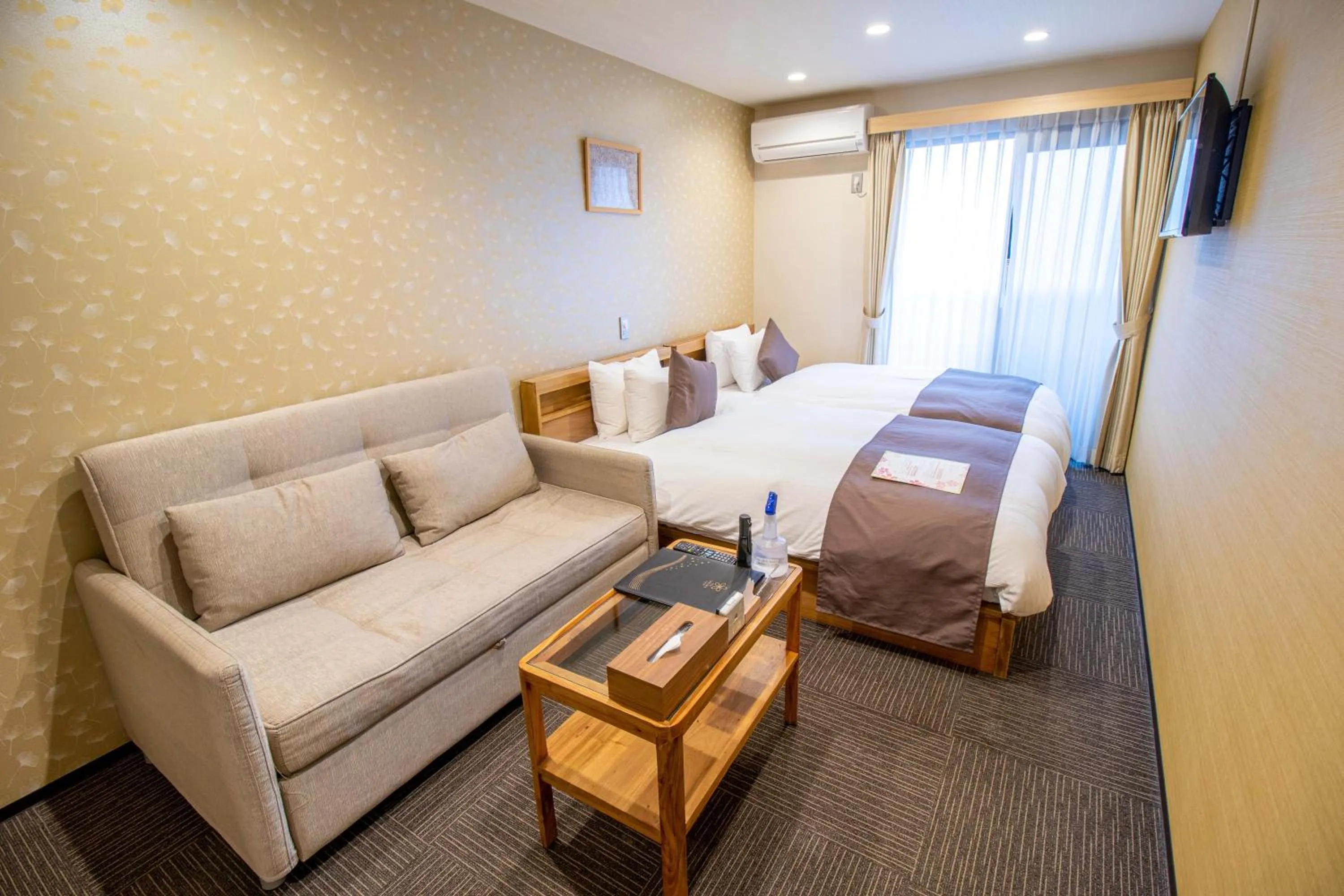 Living room, Bed in Stay SAKURA Kyoto Shijo Karasuma