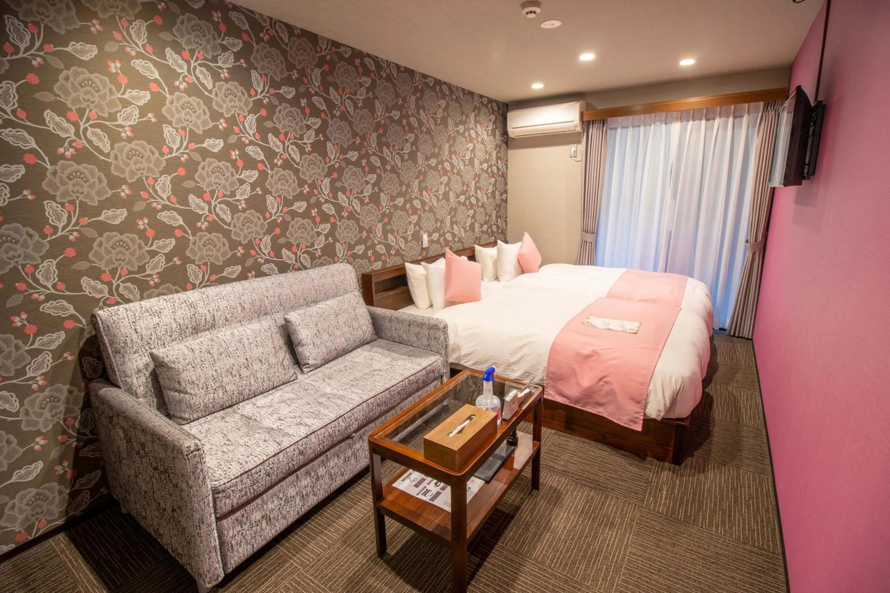 Bed in Stay SAKURA Kyoto Shijo Karasuma