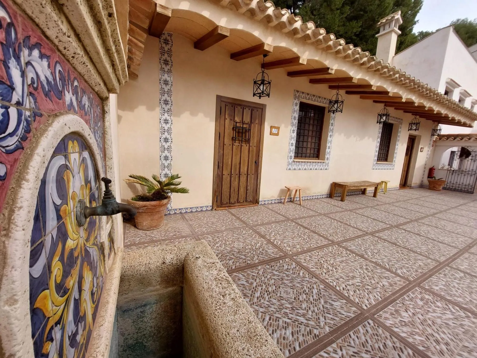 Patio in Casa de La Campana