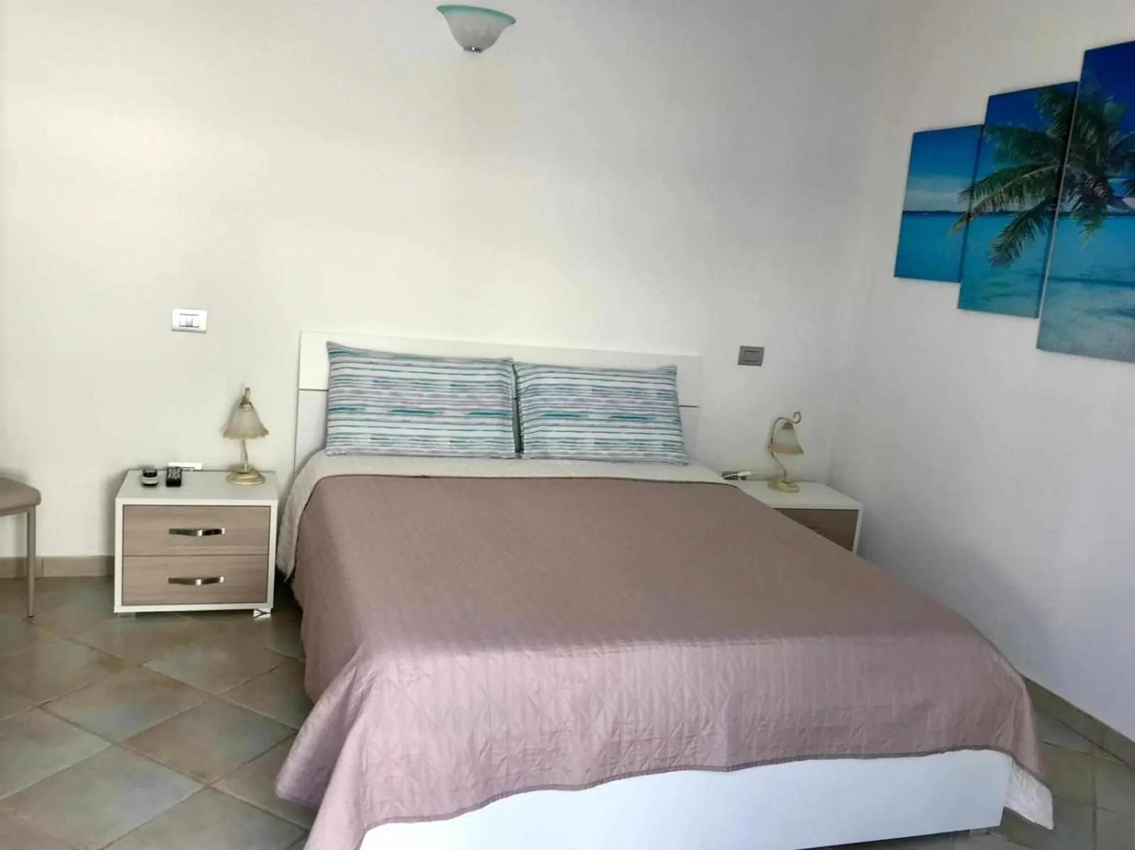 Bed in Villa Bianca BB e Apartments