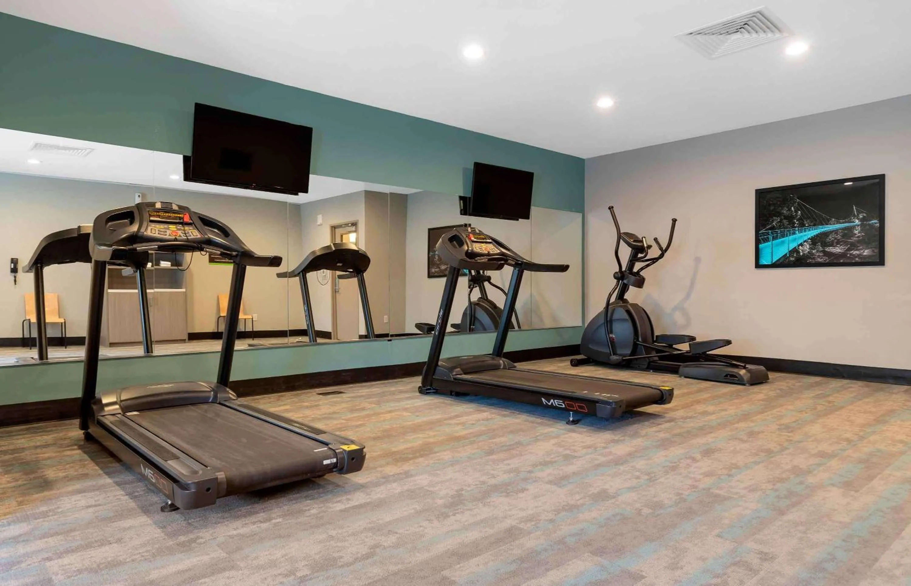 Fitness centre/facilities in Extended Stay America Premier Suites - Greenville - Woodruff Road