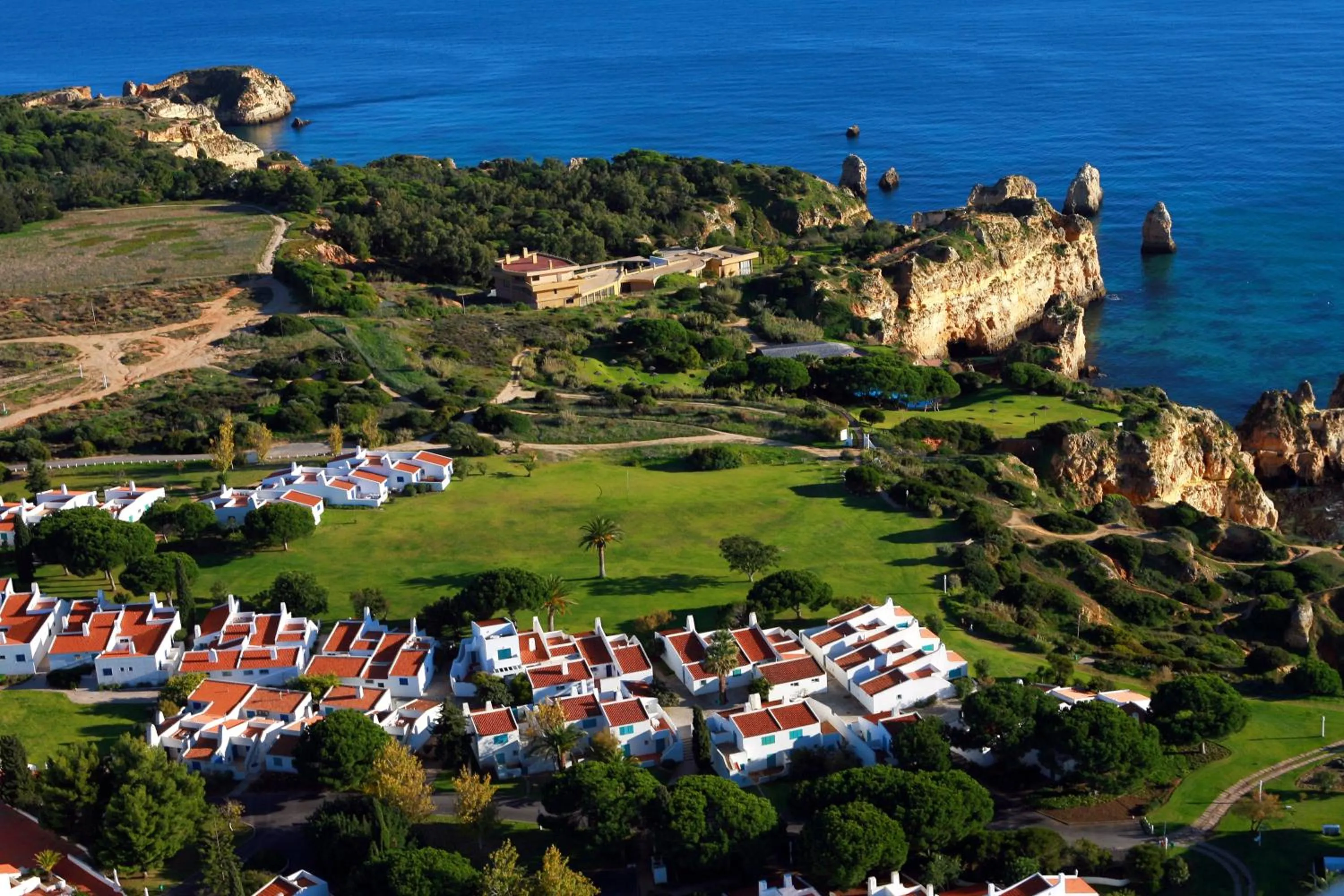 Bird's eye view in Aldeamento Turistico da Prainha