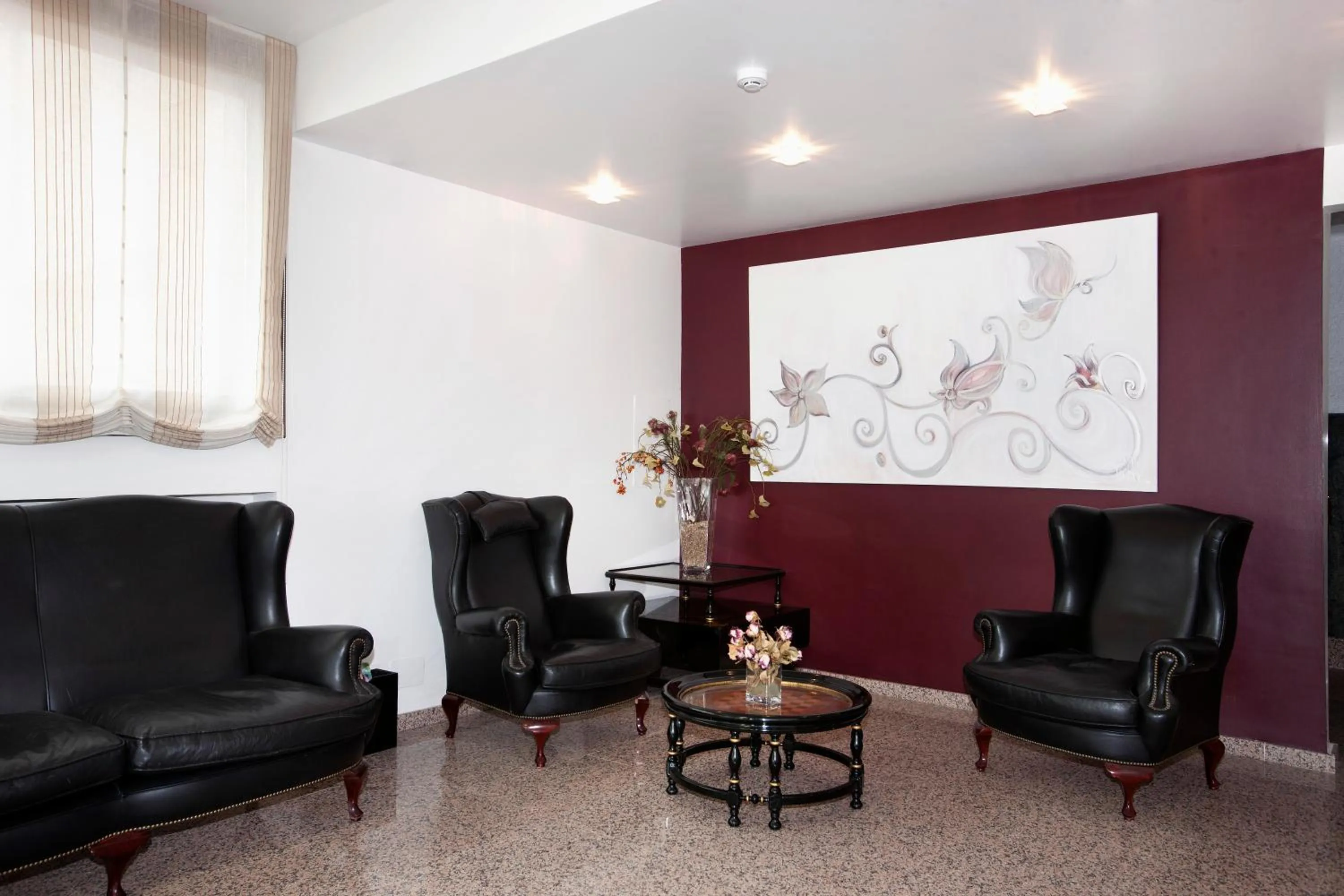 Lobby or reception in Hotel Marivella