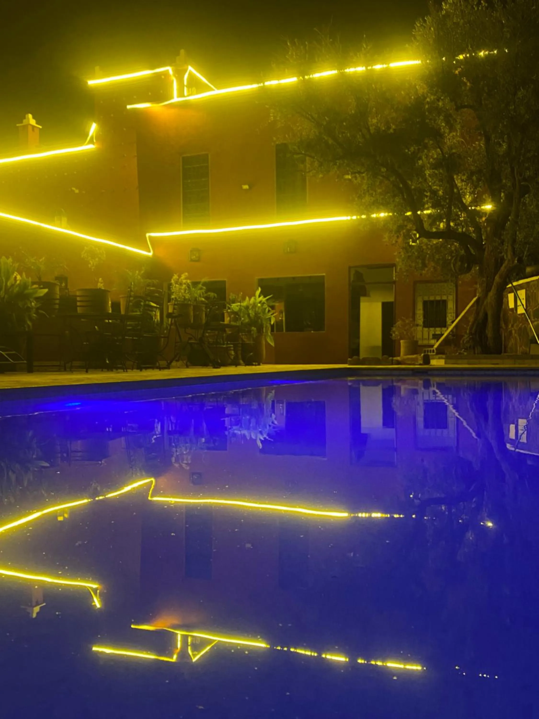 Decorative detail in Riad Malak