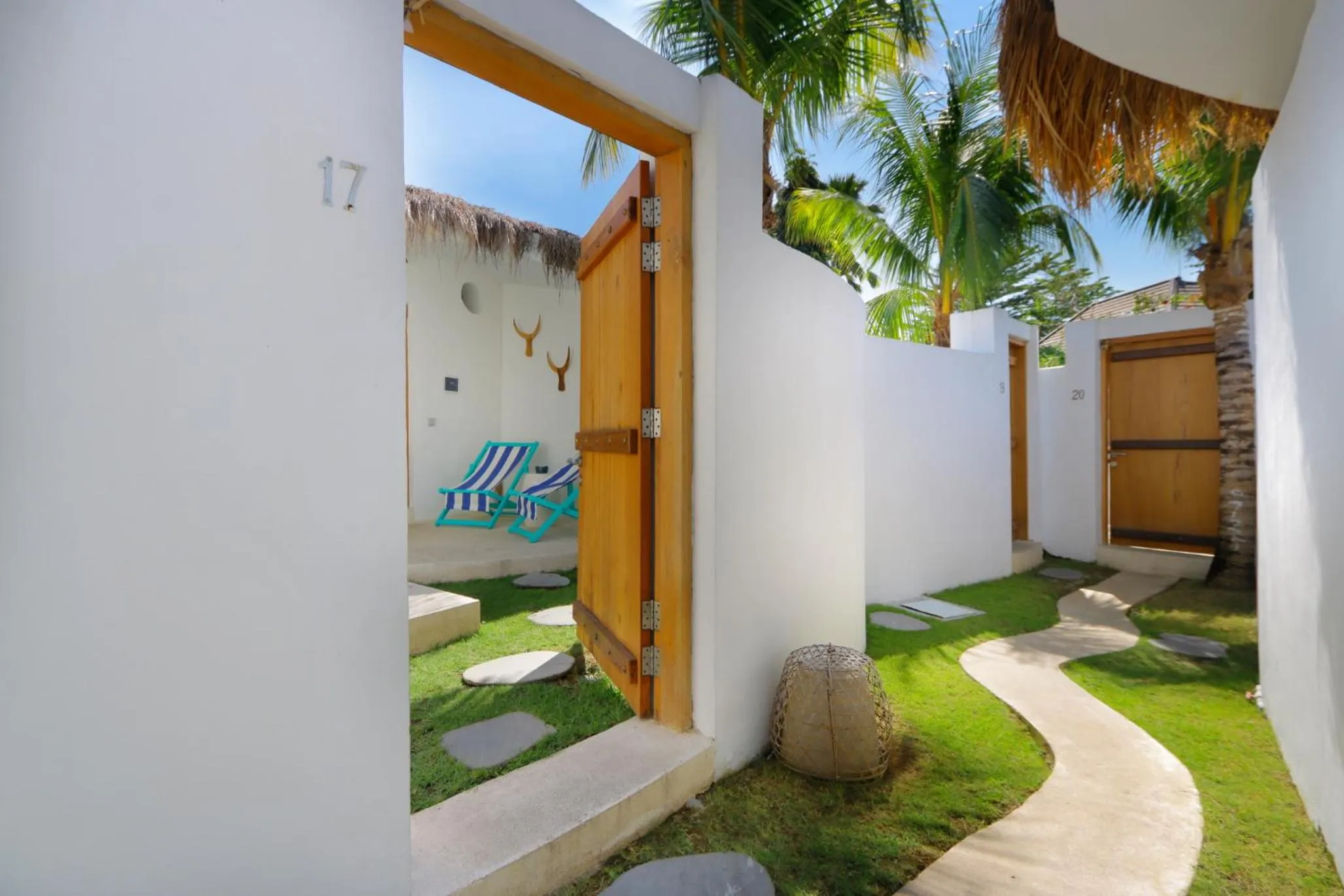 Facade/entrance in The Apartments Canggu