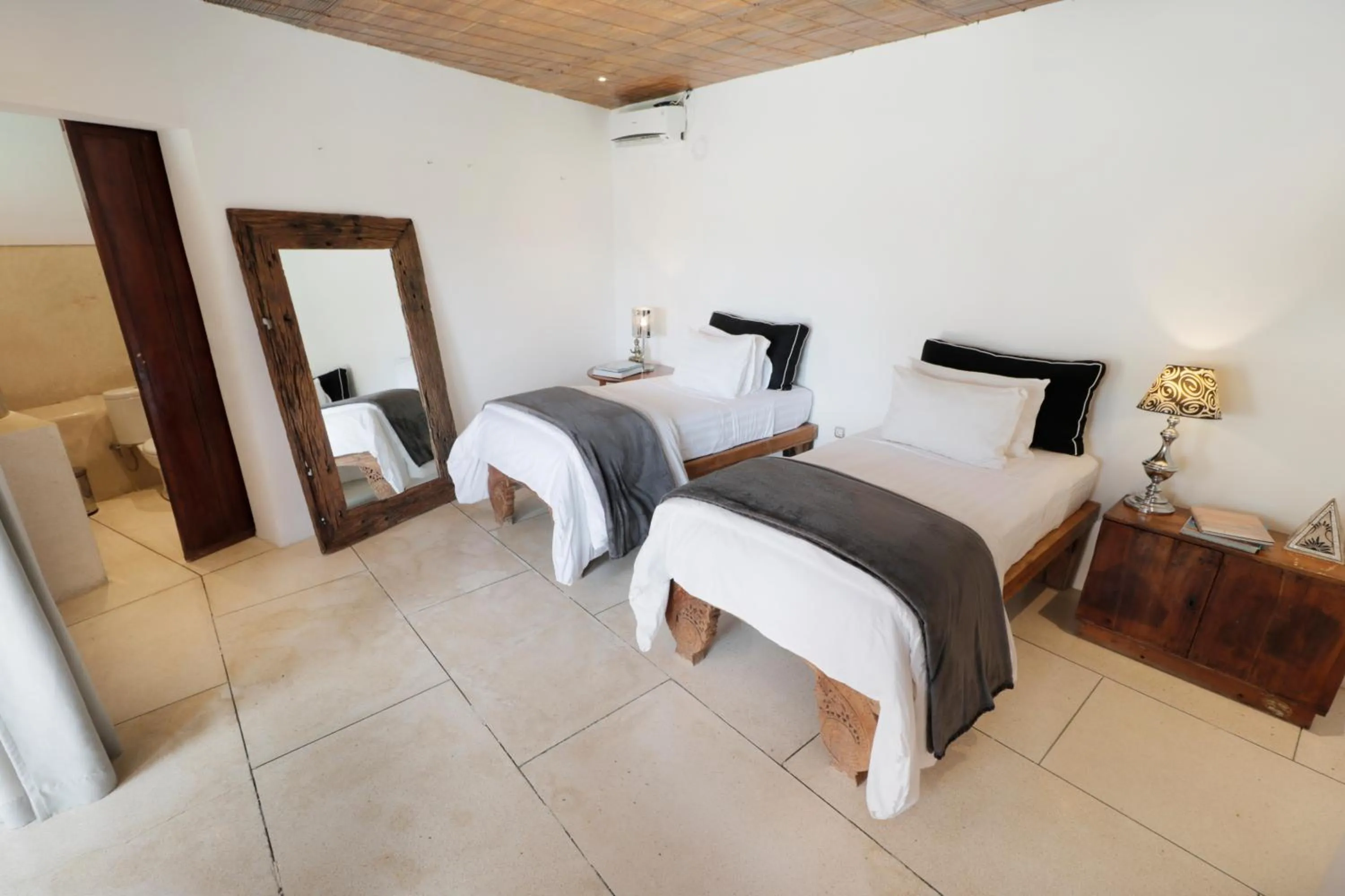 Bedroom, Bed in The Apartments Canggu