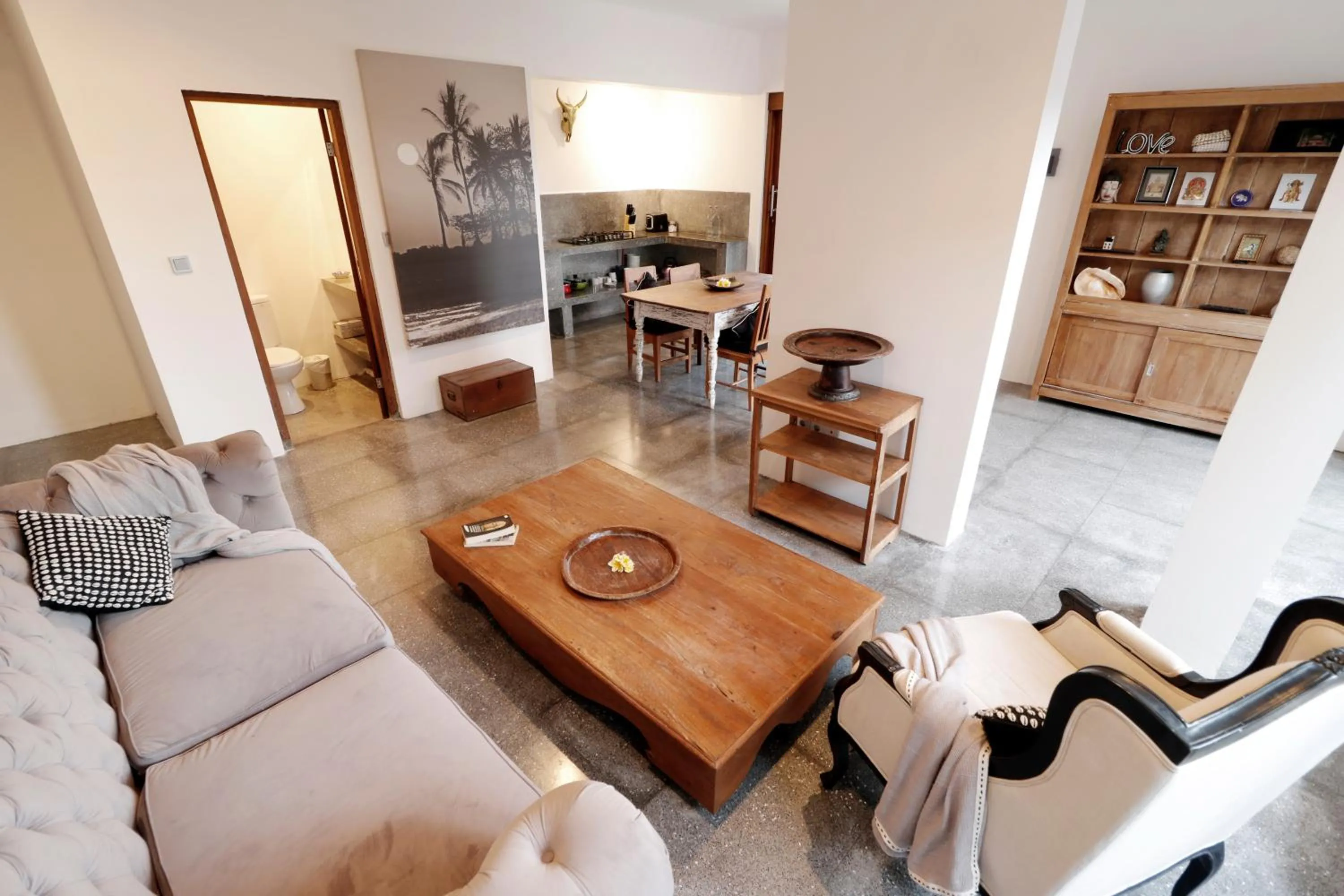 Living room in The Apartments Canggu