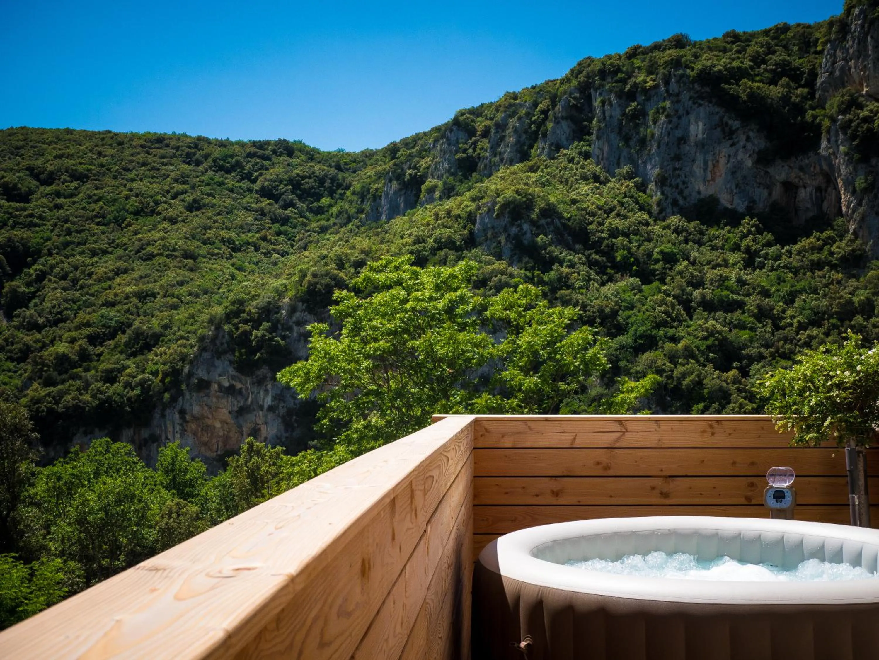Hot Tub in Le Belvedere