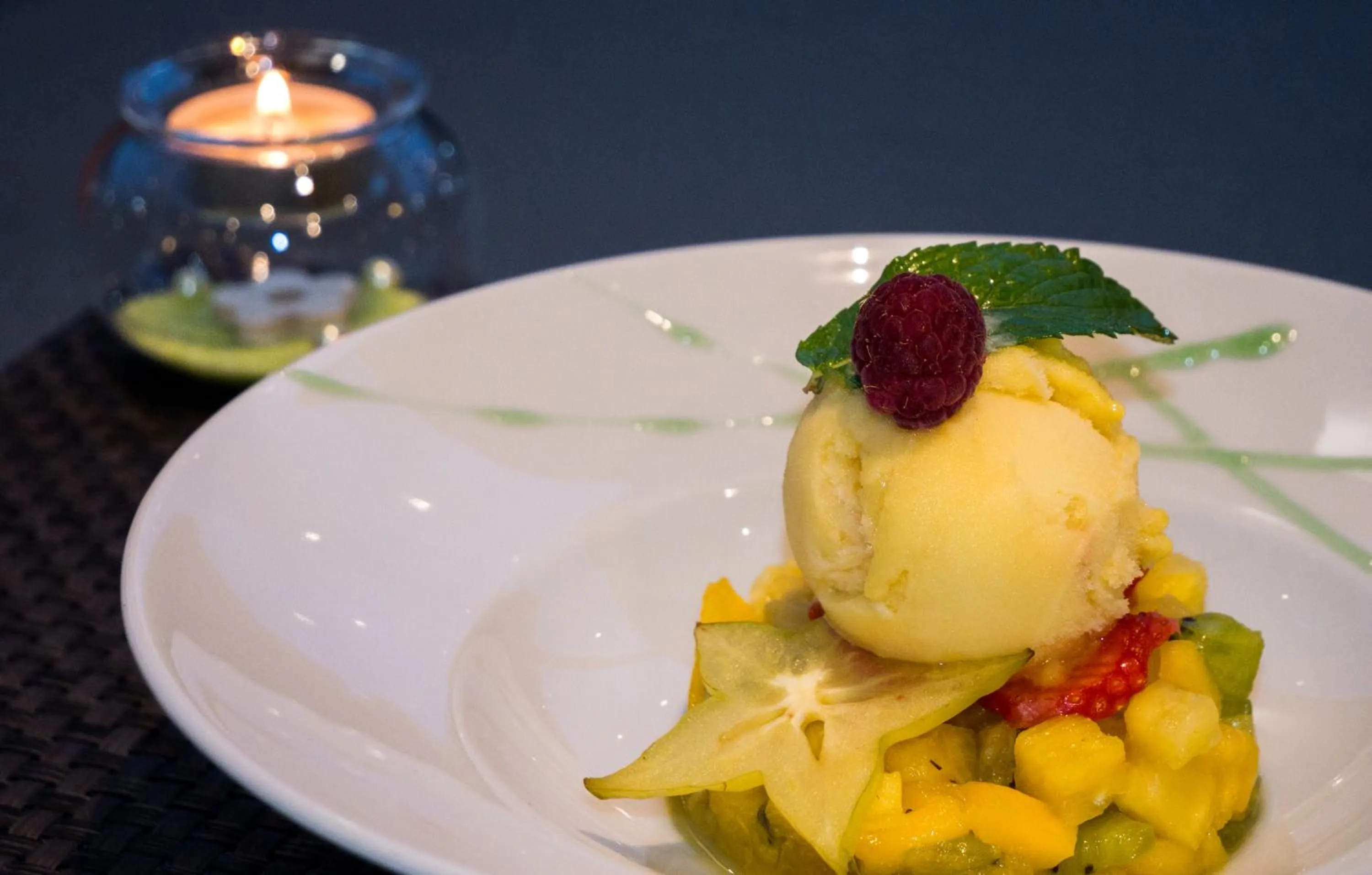 Dinner in Le Belvedere