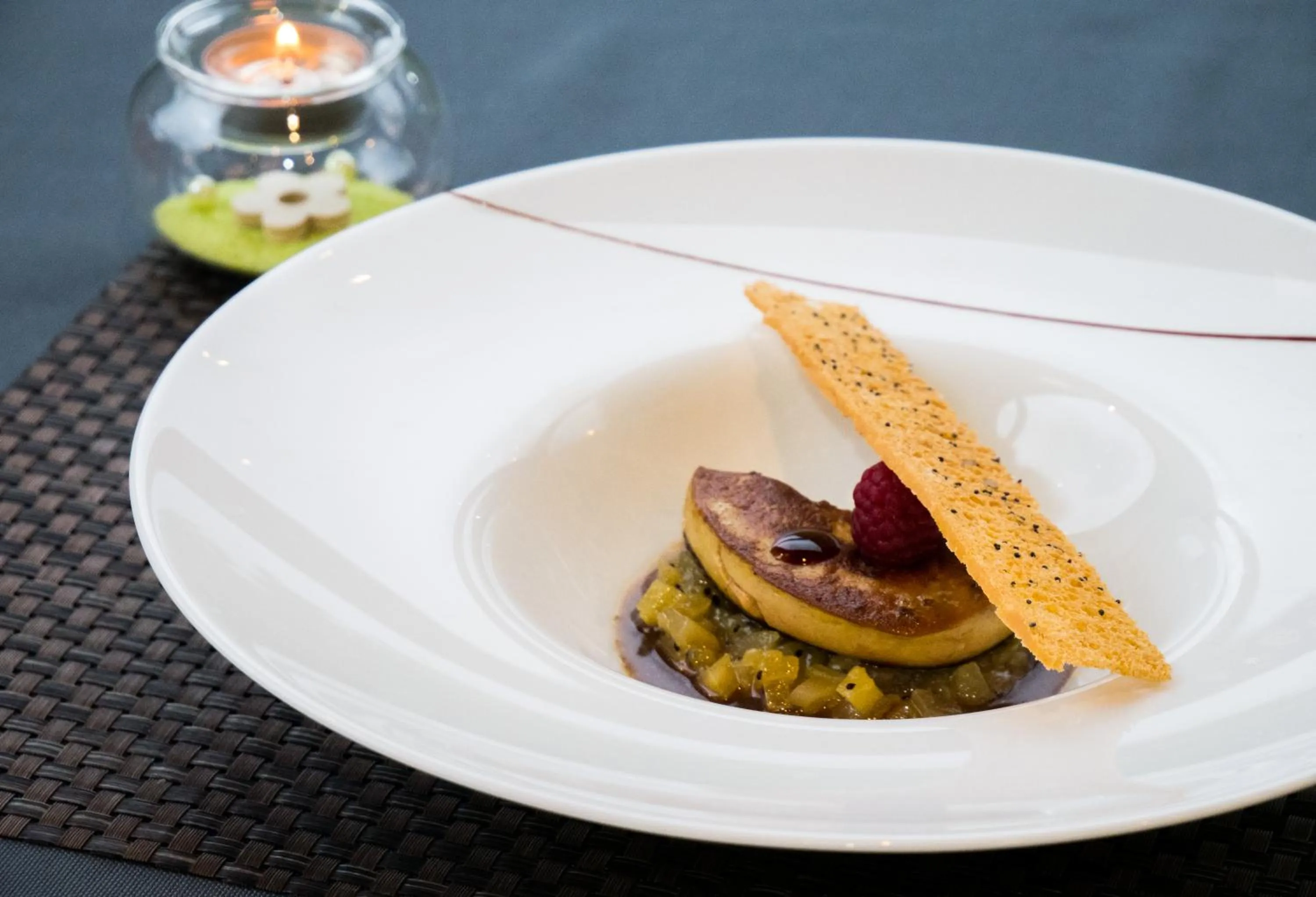 Dinner in Le Belvedere