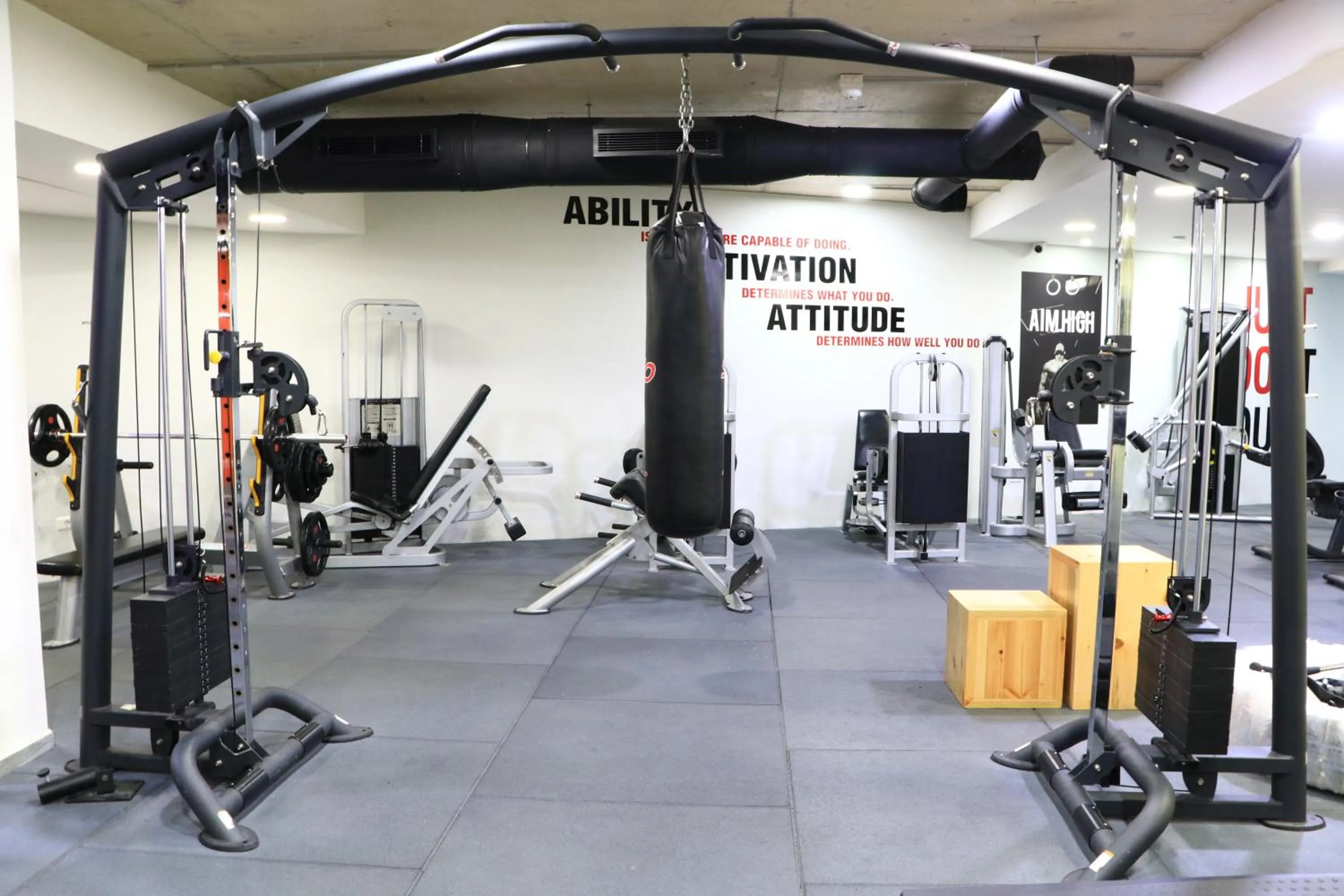 Fitness centre/facilities in The Ray Hotel and Studios