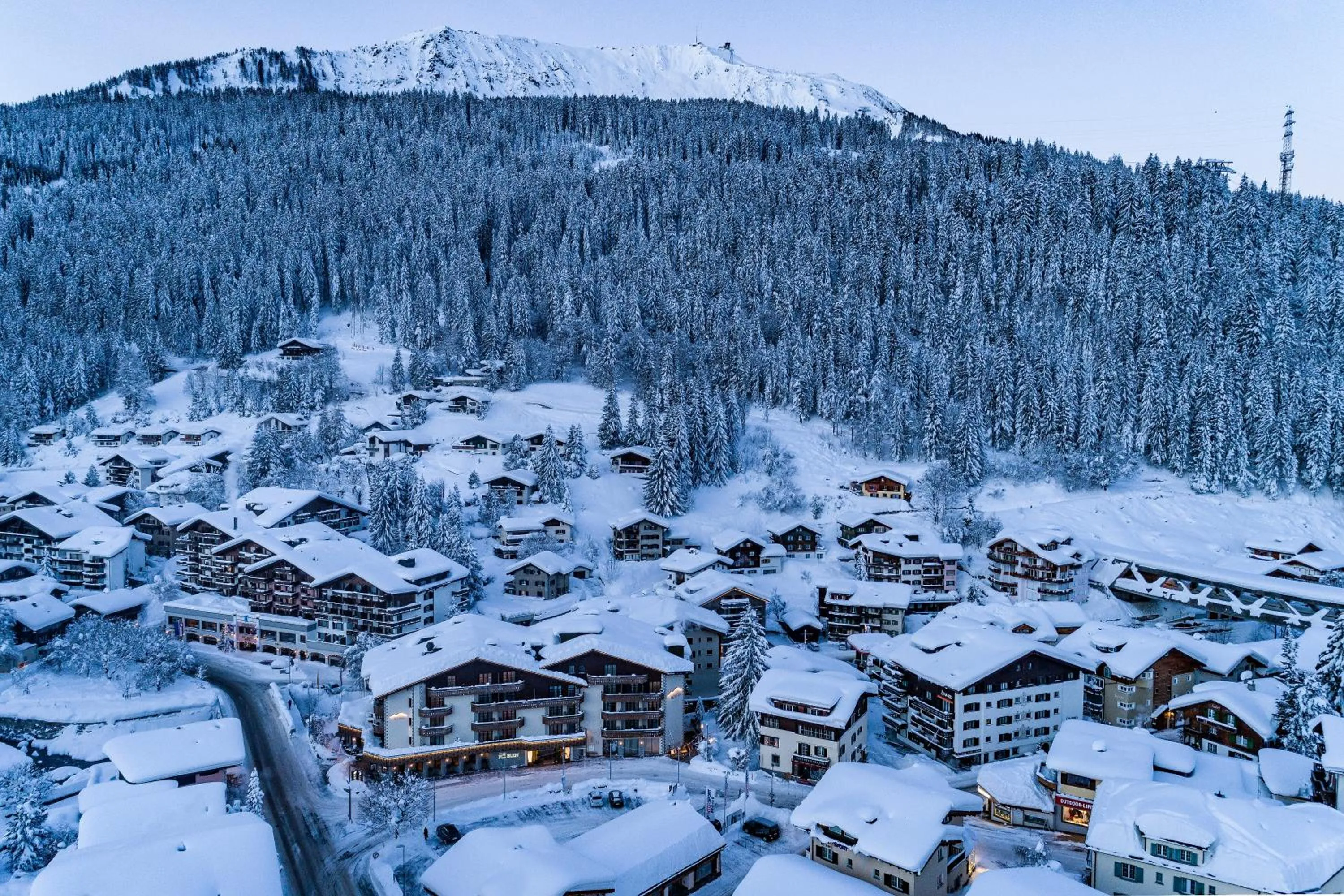 Property building in Hotel Piz Buin Klosters